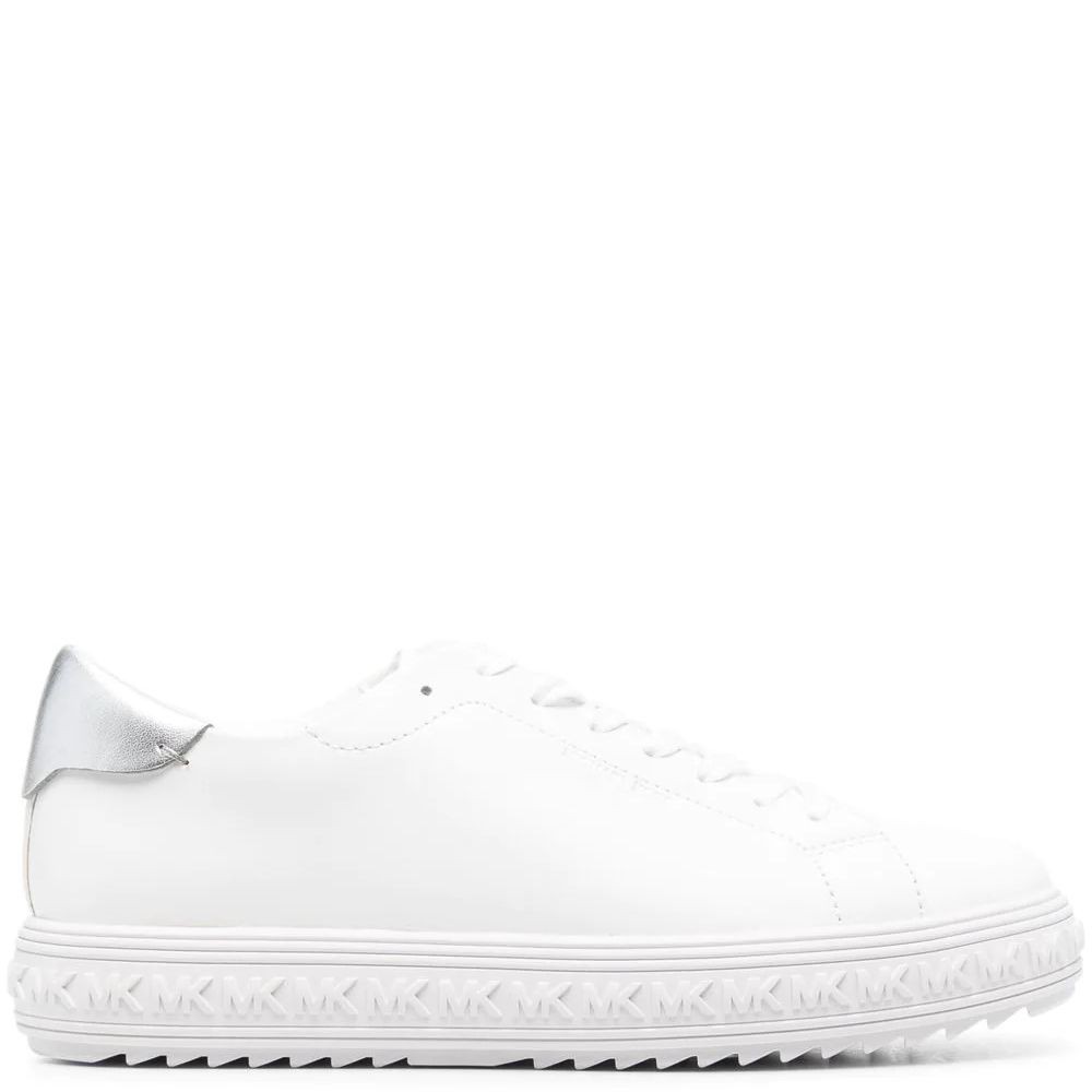 MICHAEL KORS Sportiniai bateliai moterims, Balta, Grove lace up trainer 2