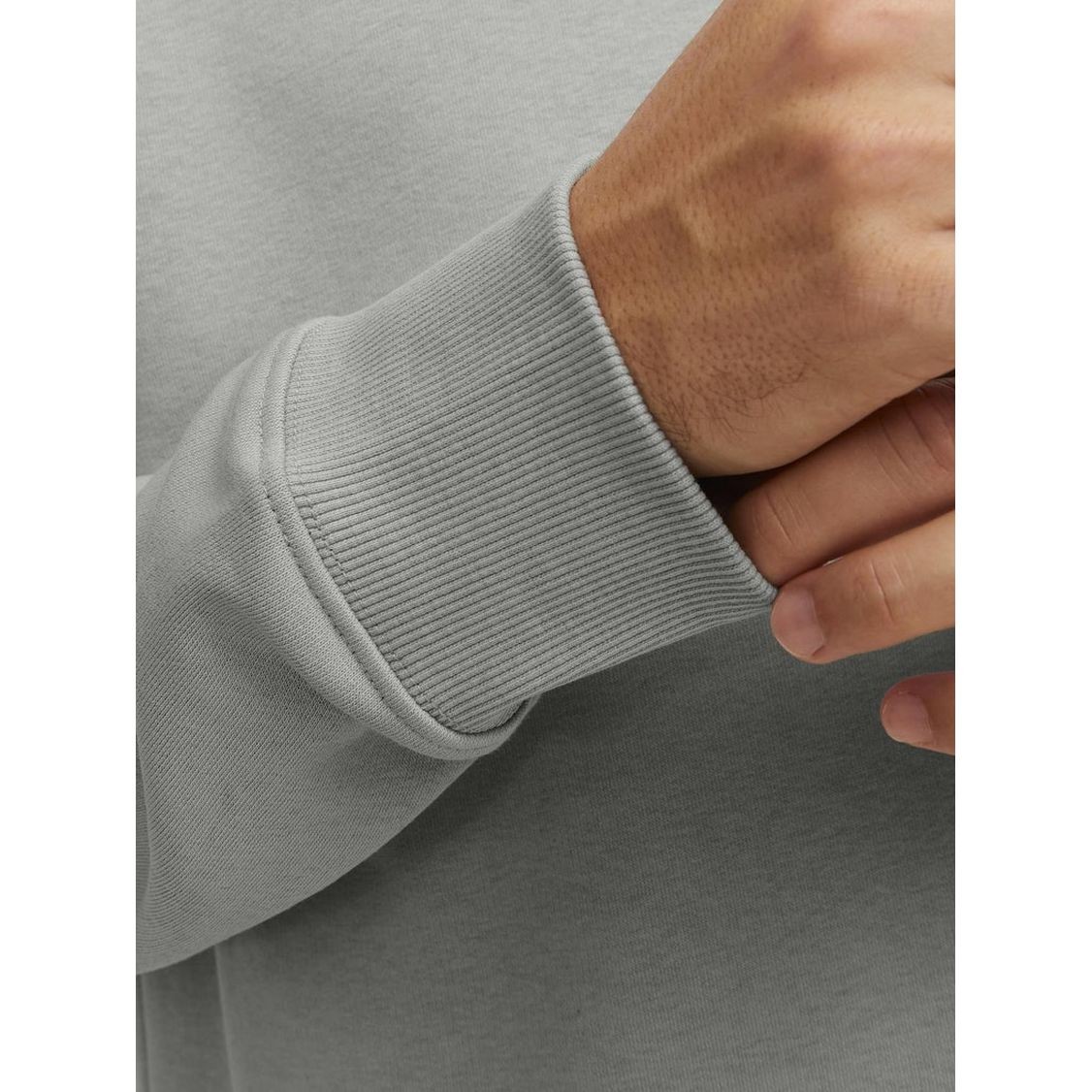 JACK & JONES Megztinis vyrams, Gray, Star basic sweat 7