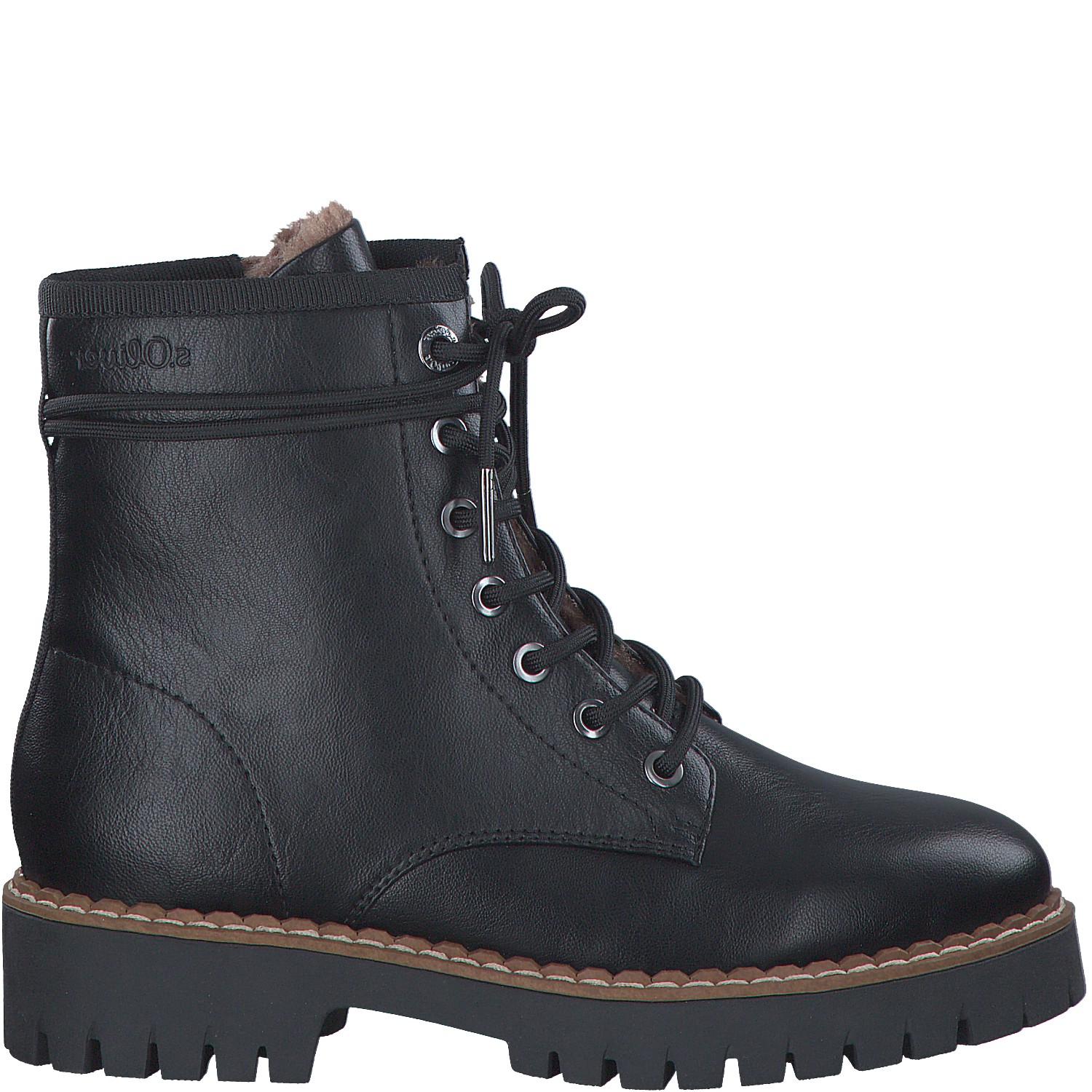 S.OLIVER Aulinukai moterims, Juoda, BOOTIES 2