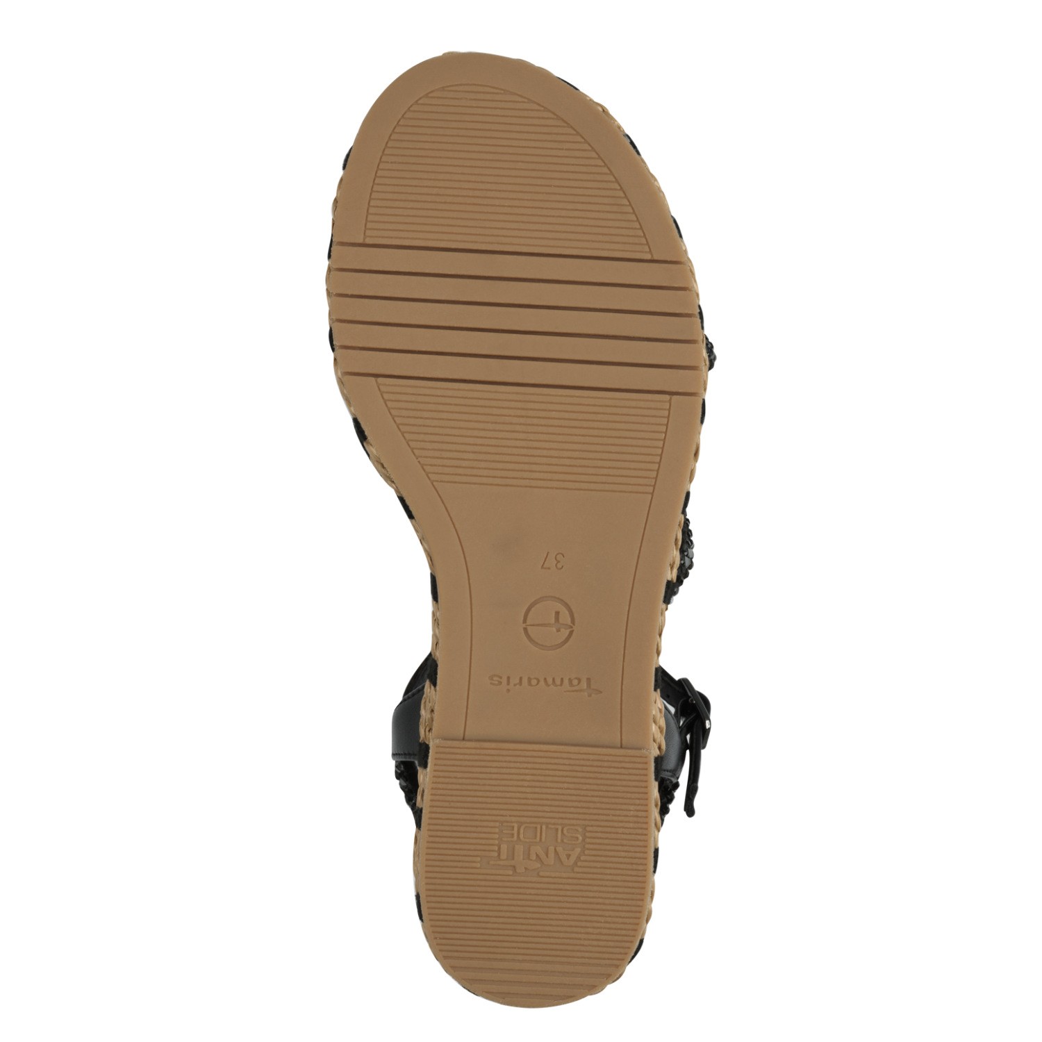 TAMARIS Basutės moterims, Juoda, Sandals 4