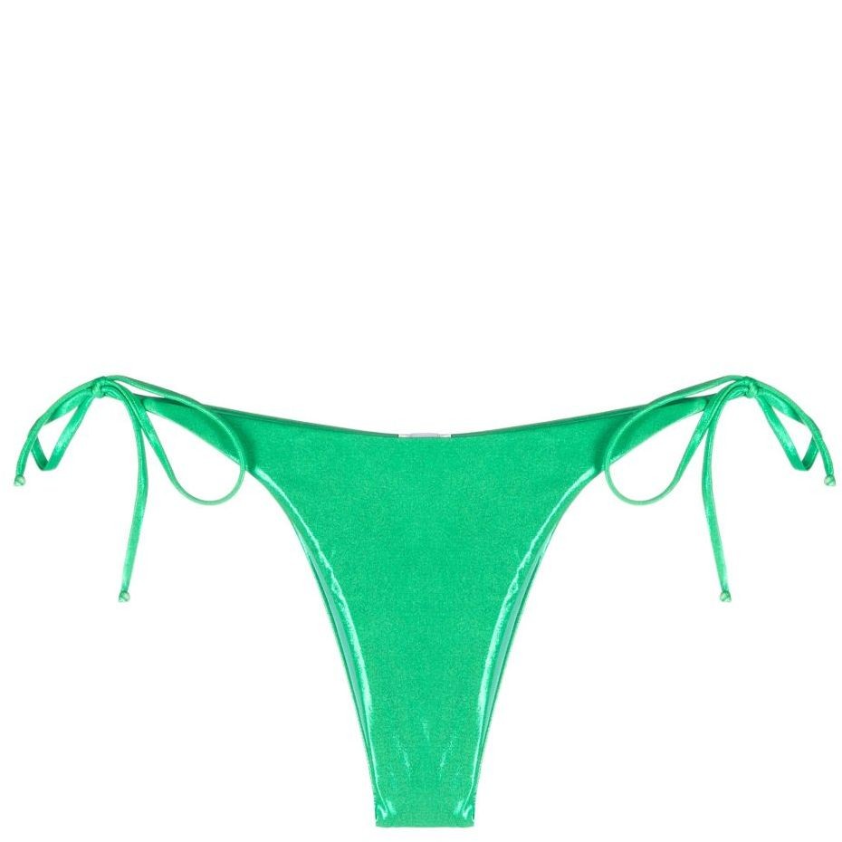 MOSCHINO UNDERWEAR Apatinė kostiumėlio dalis moterims, Žalia, Bikini Bottom 1