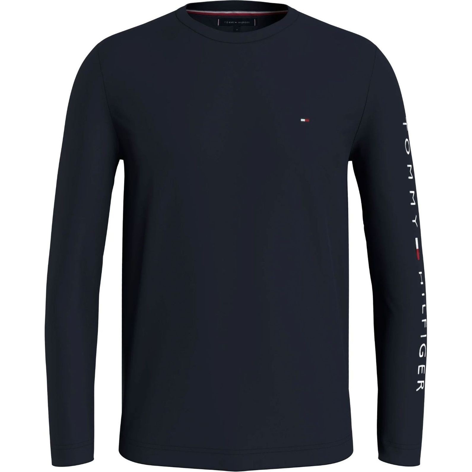 TOMMY HILFIGER Palaidinės vyrams, Mėlyna, Tommy logo long sleeve tee 1