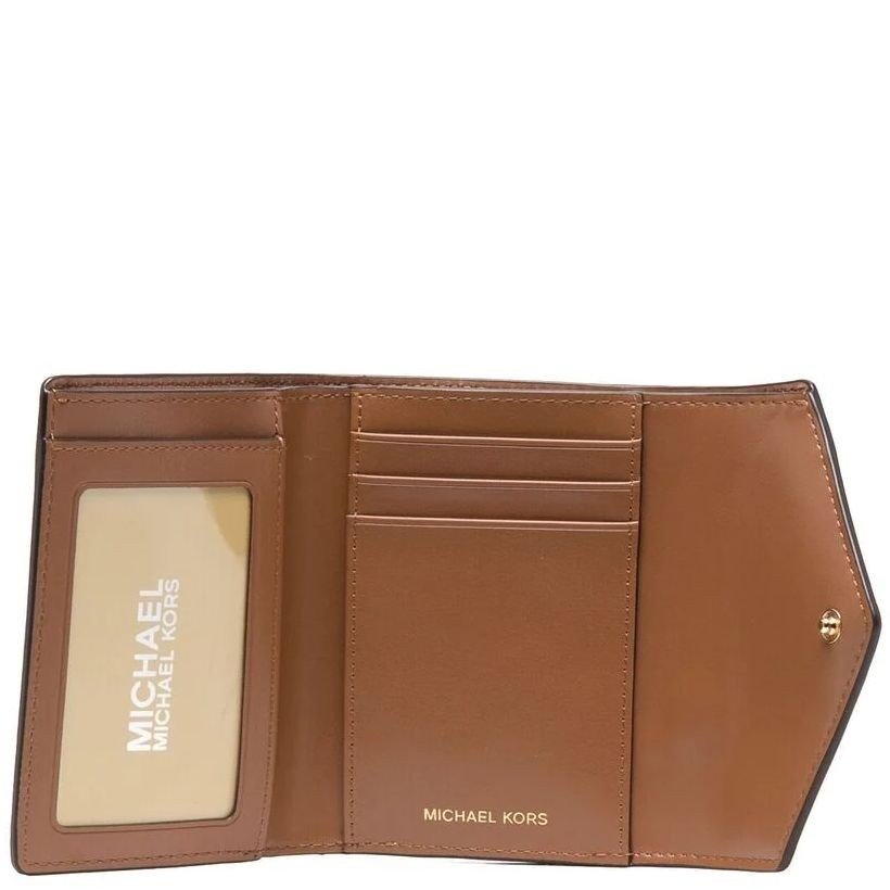 MICHAEL KORS Piniginė moterims, Ruda, Medium trifold wallet 3