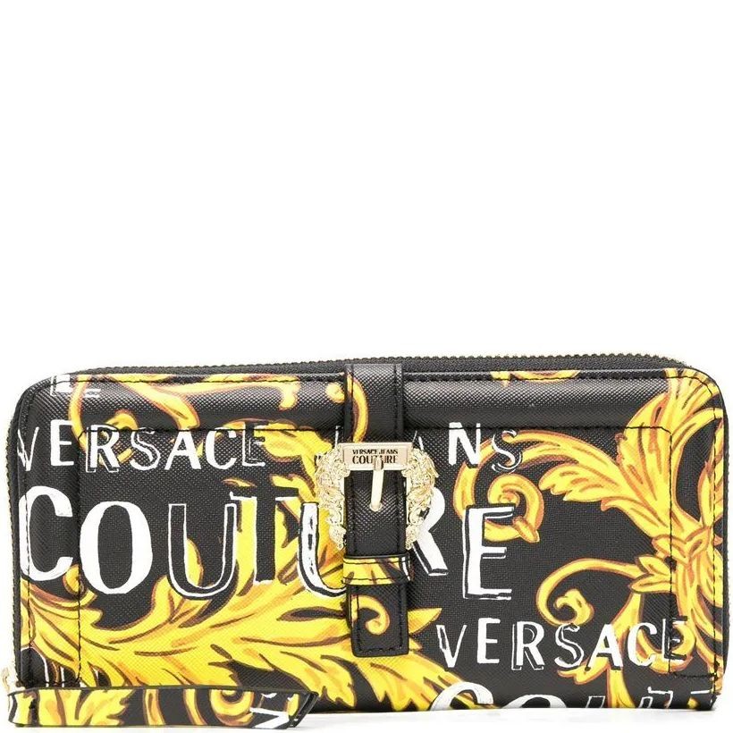 VERSACE JEANS CUTURE Piniginė moterims, BLACK/GOLD, Range f - couture wallets 1