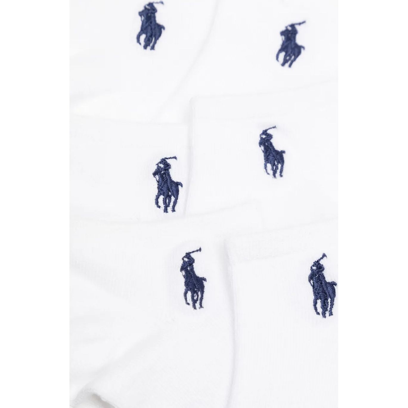POLO RALPH LAUREN Kojinės moterims, Balta, Sprsft lw ct-no show-3 pack 2