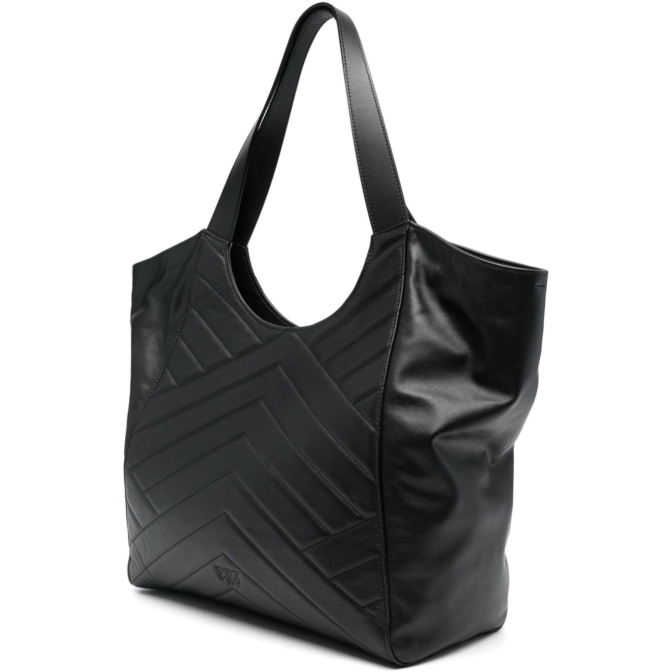 PINKO Pirkinių krepšys moterims, Juoda, Tote bag 2