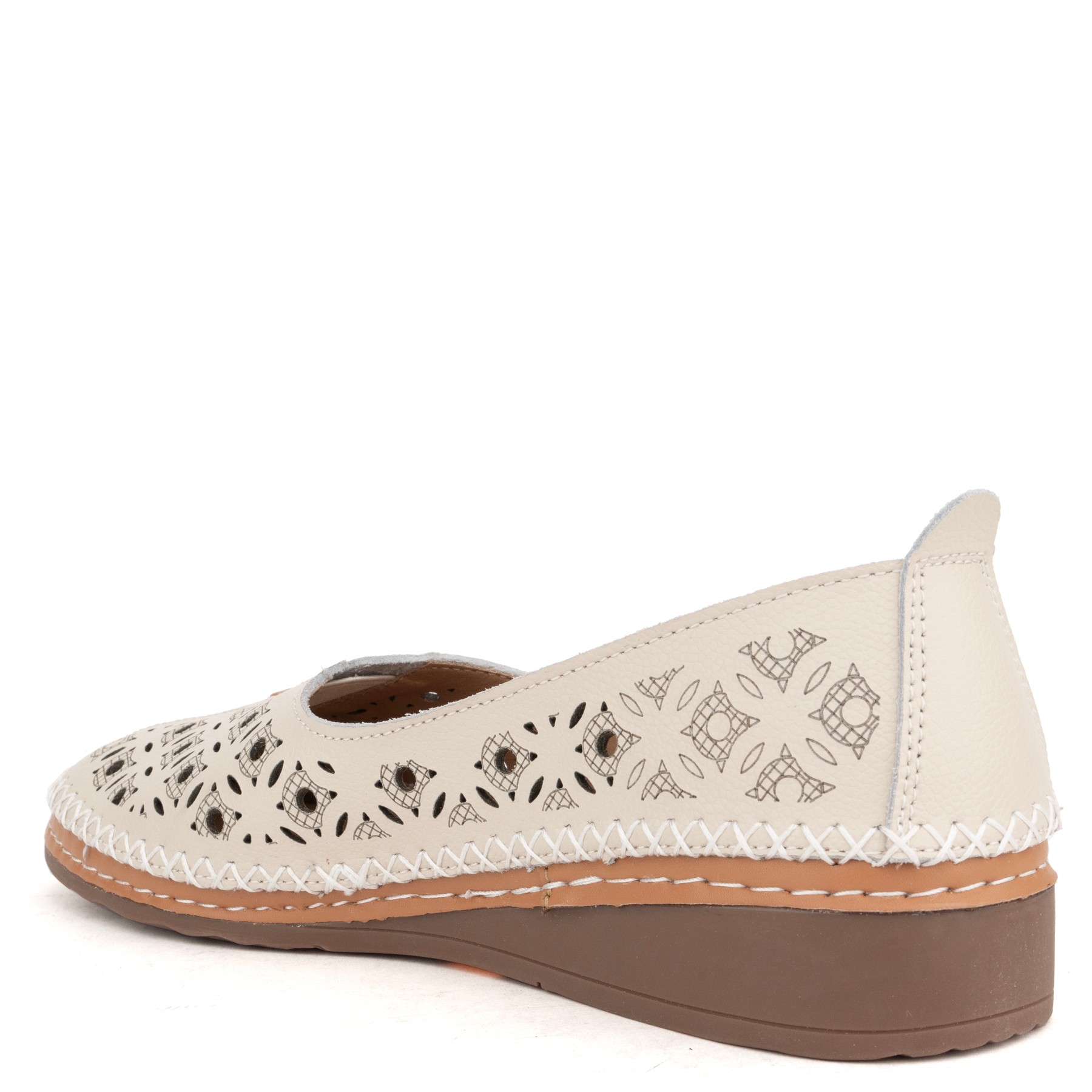 GRUNER SCHUHE Balerinos moterims, Smėlio, Ballerinas 3