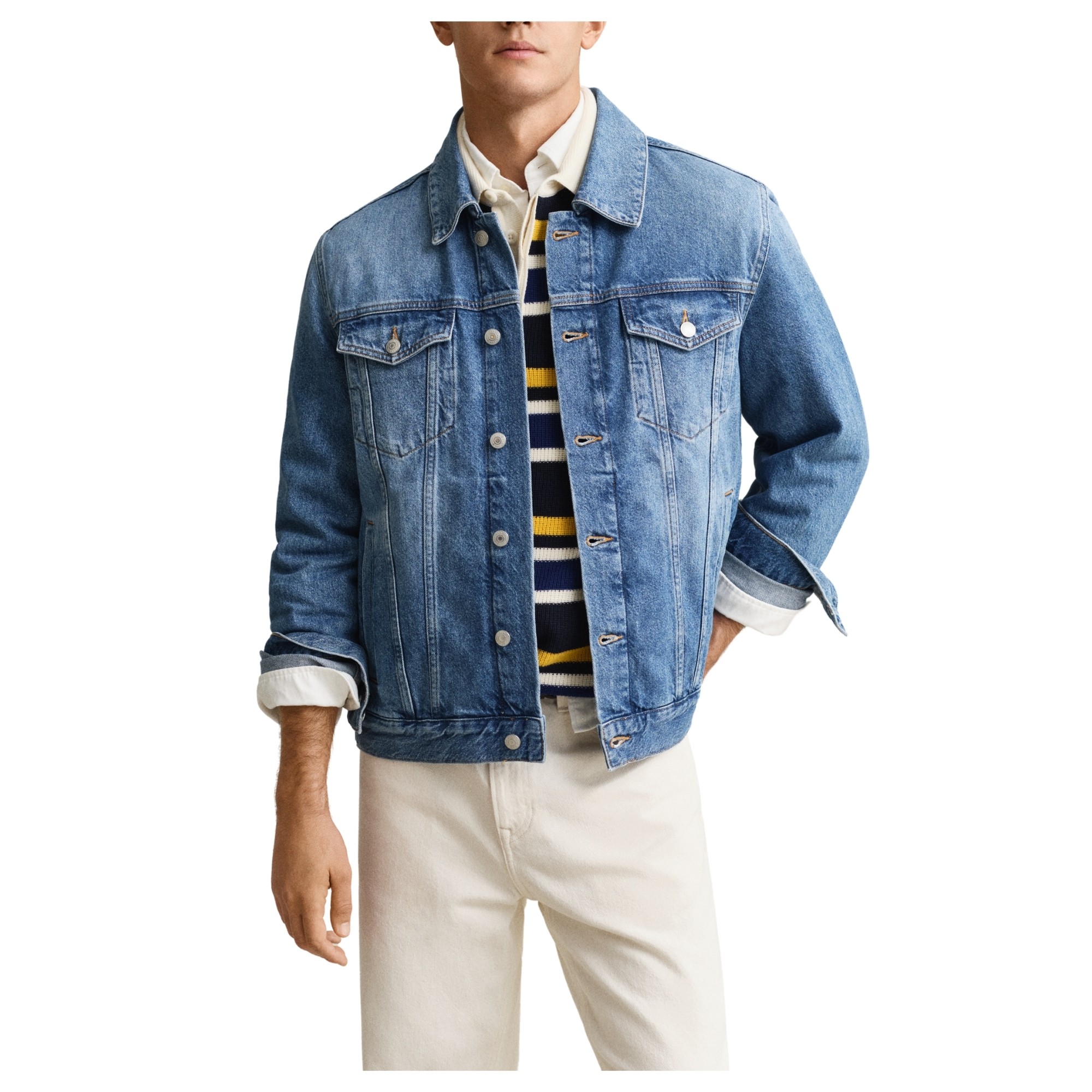 GANT Džinsinis švarkas vyrams, Mėlyna, 7006608-970 Denim jct 2