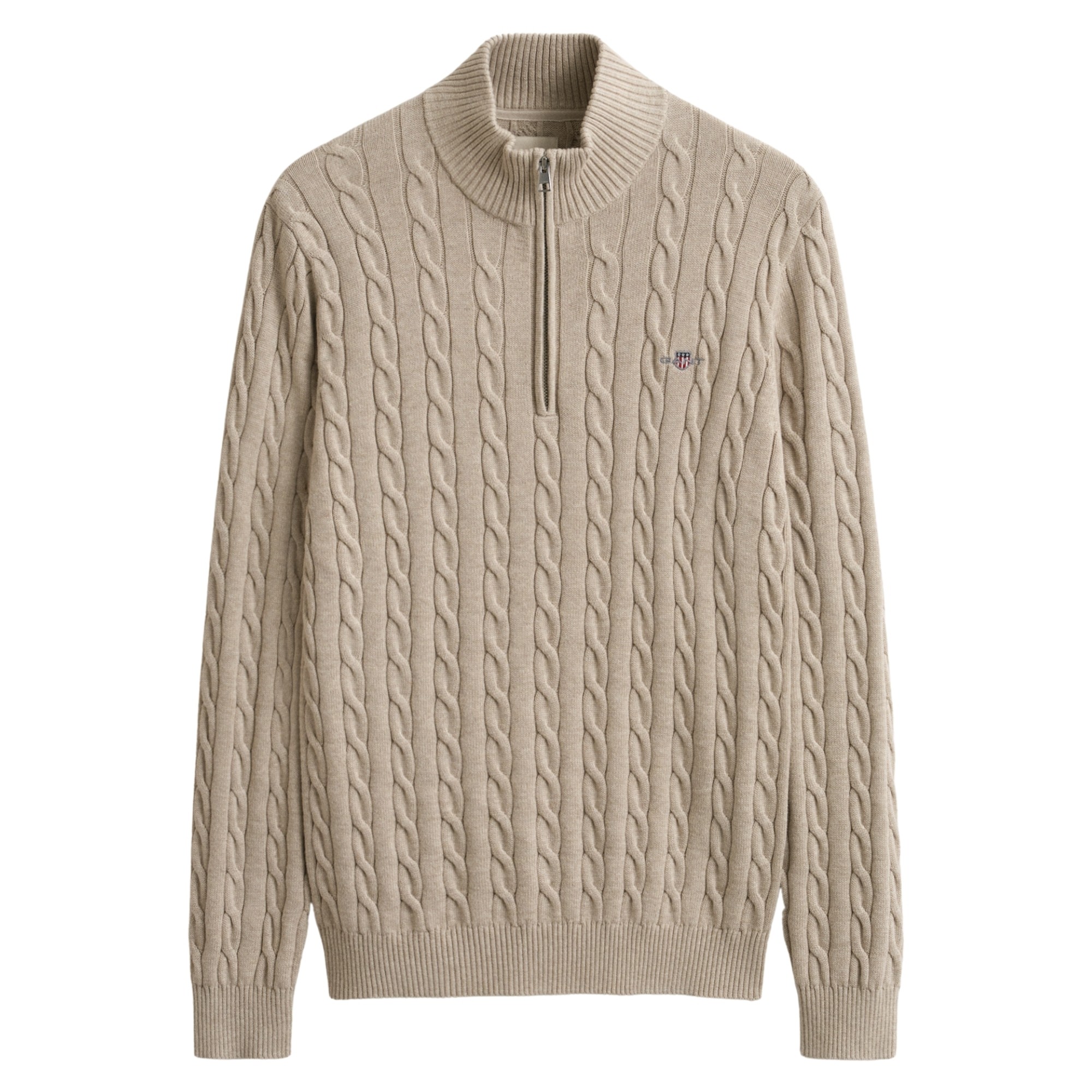 GANT Megztinis vyrams, Smėlio, 8050603-198 Sweater 1
