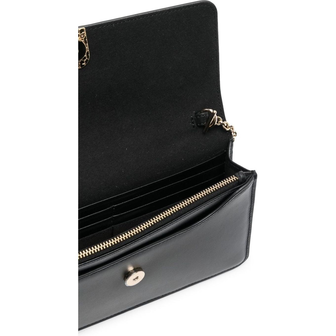 FURLA Rankinė per petį moterims, Juoda, Furla diamante mini crossbody 4