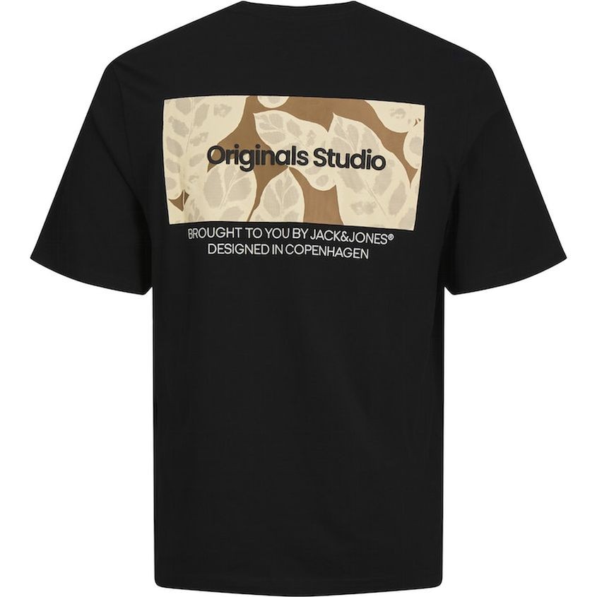 JACK & JONES Marškinėliai vyrams, Juoda, Jorsequoia t-shirts 2