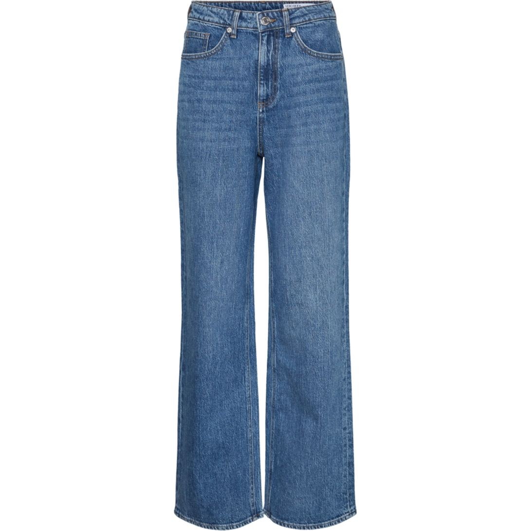 VERO MODA Platūs džinsai moterims, Mėlyna, Tessa wide 1