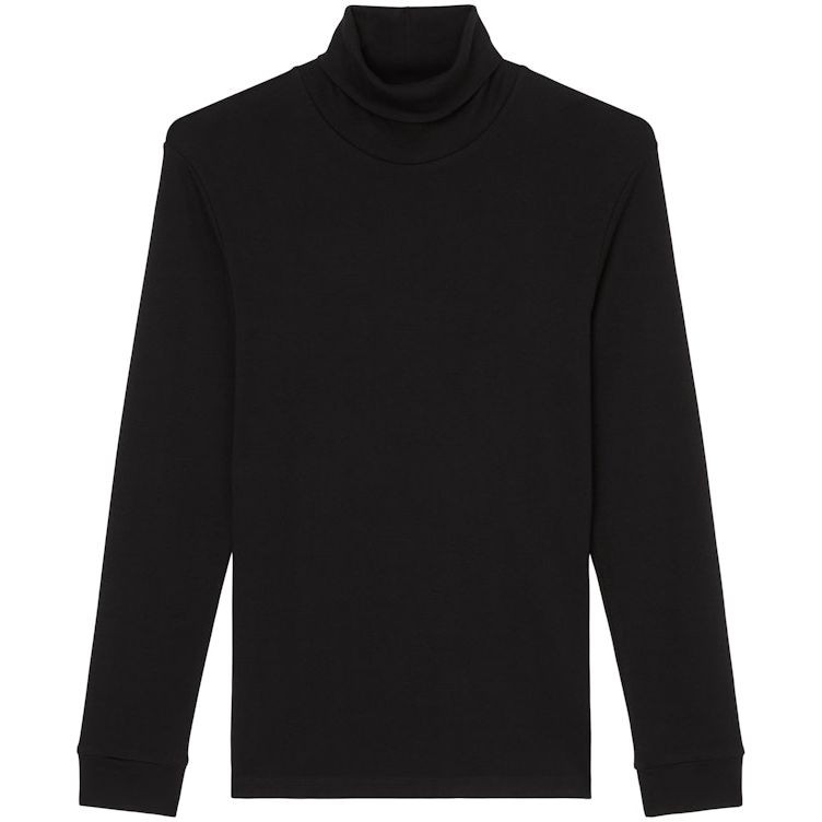 MARC O'POLO Marškinėliai ilgom. rankovėmis vyrams, Juoda, Tshirts lo M29220252100