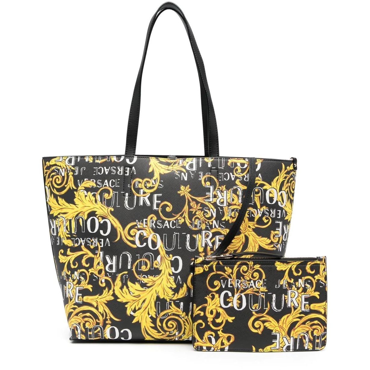 VERSACE JEANS CUTURE Rankinė, krepšys moterims, BLACK/GOLD, Range z bag 1