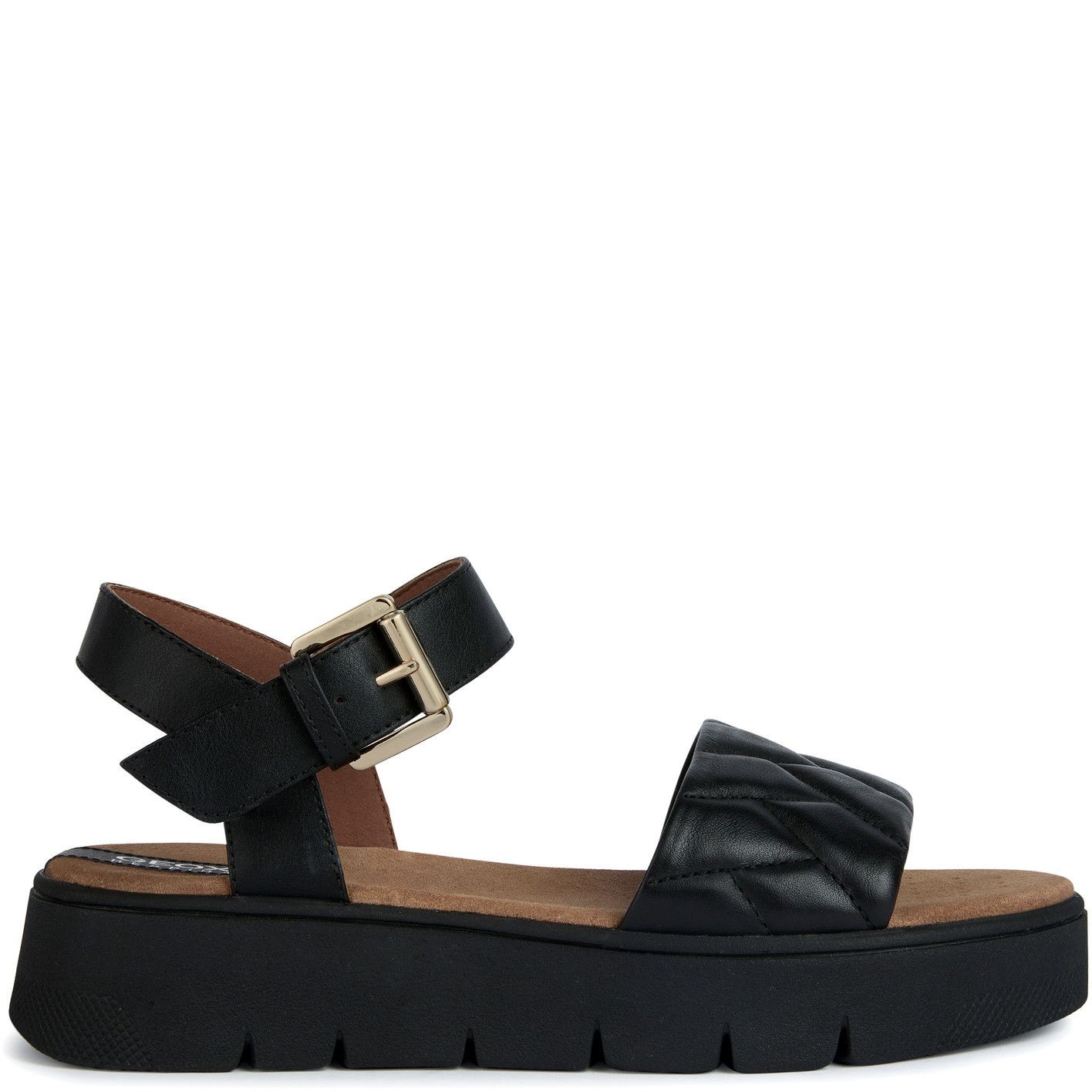 GEOX Basutės moterims, Juoda, DANDRA 40 SANDALS 2