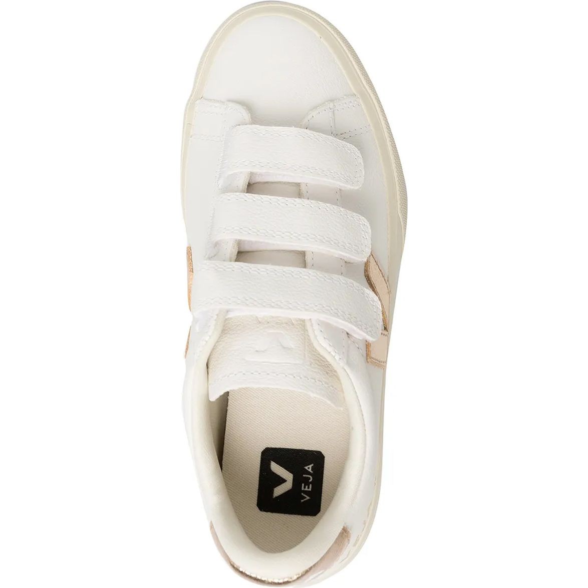 VEJA Laisvalaikio bateliai moterims, Balta, Recife leath sneakers 4