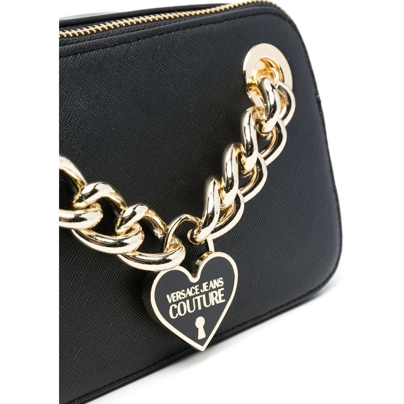 VERSACE JEANS CUTURE Rankinė per petį moterims, Juoda, Range c - deluxe crossbody 3