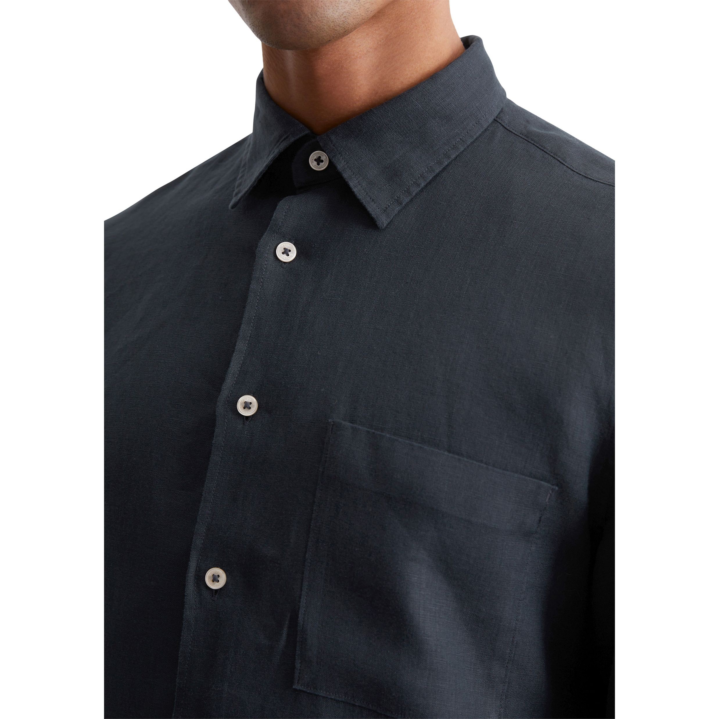 MARC O'POLO Marškiniai ilgomis rankovėmis vyrams, Mėlyna, Shirts lon M23742842318 4