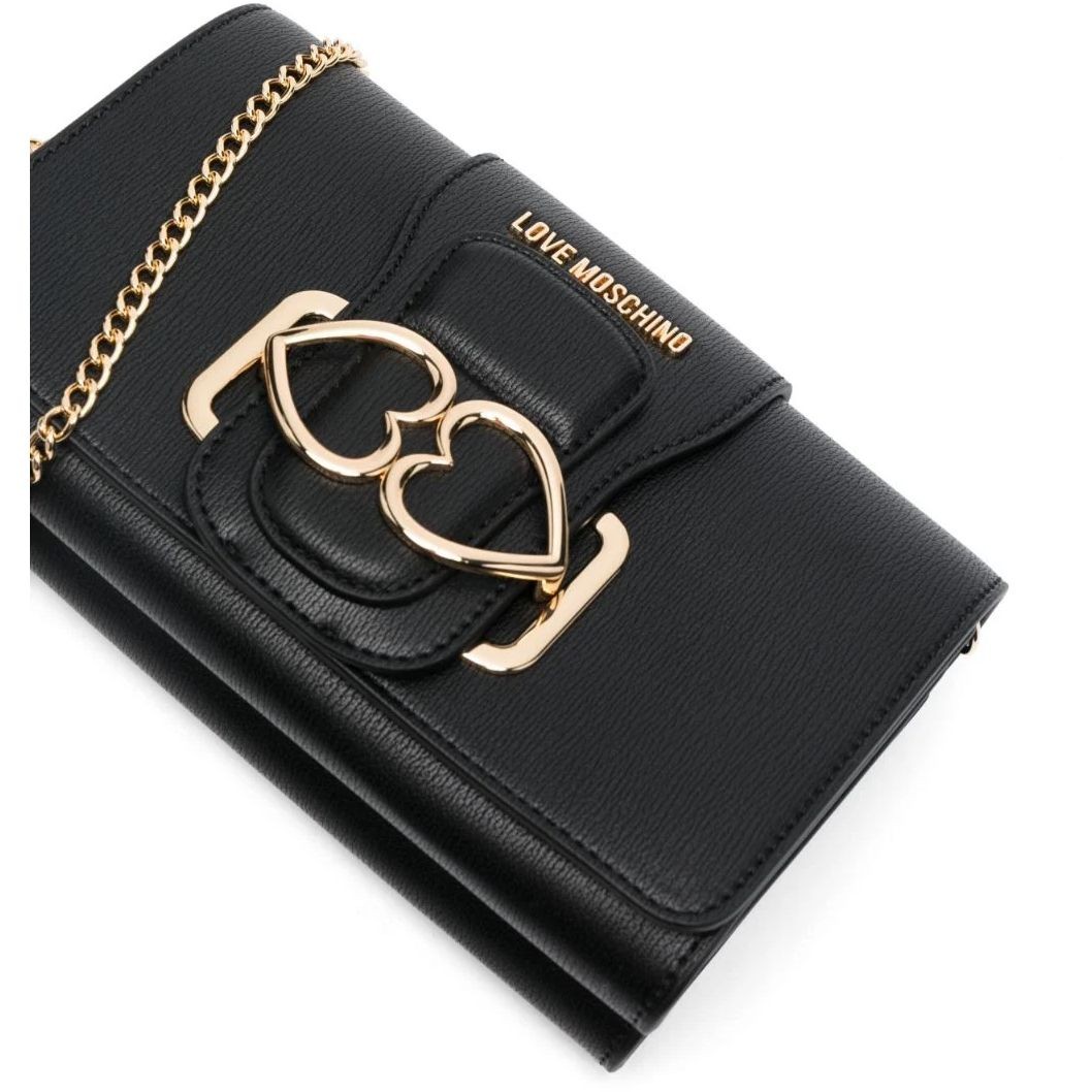 LOVE MOSCHINO Delninukė moterims, Juoda, Clutch 3