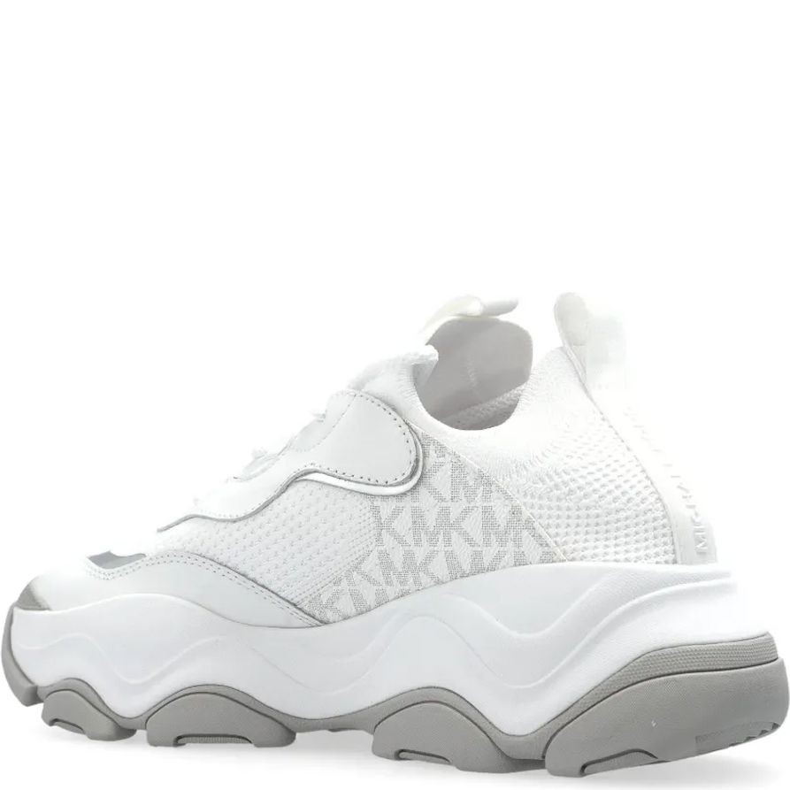 MICHAEL KORS Laisvalaikio bateliai moterims, Balta, Atlas knit trainer 3