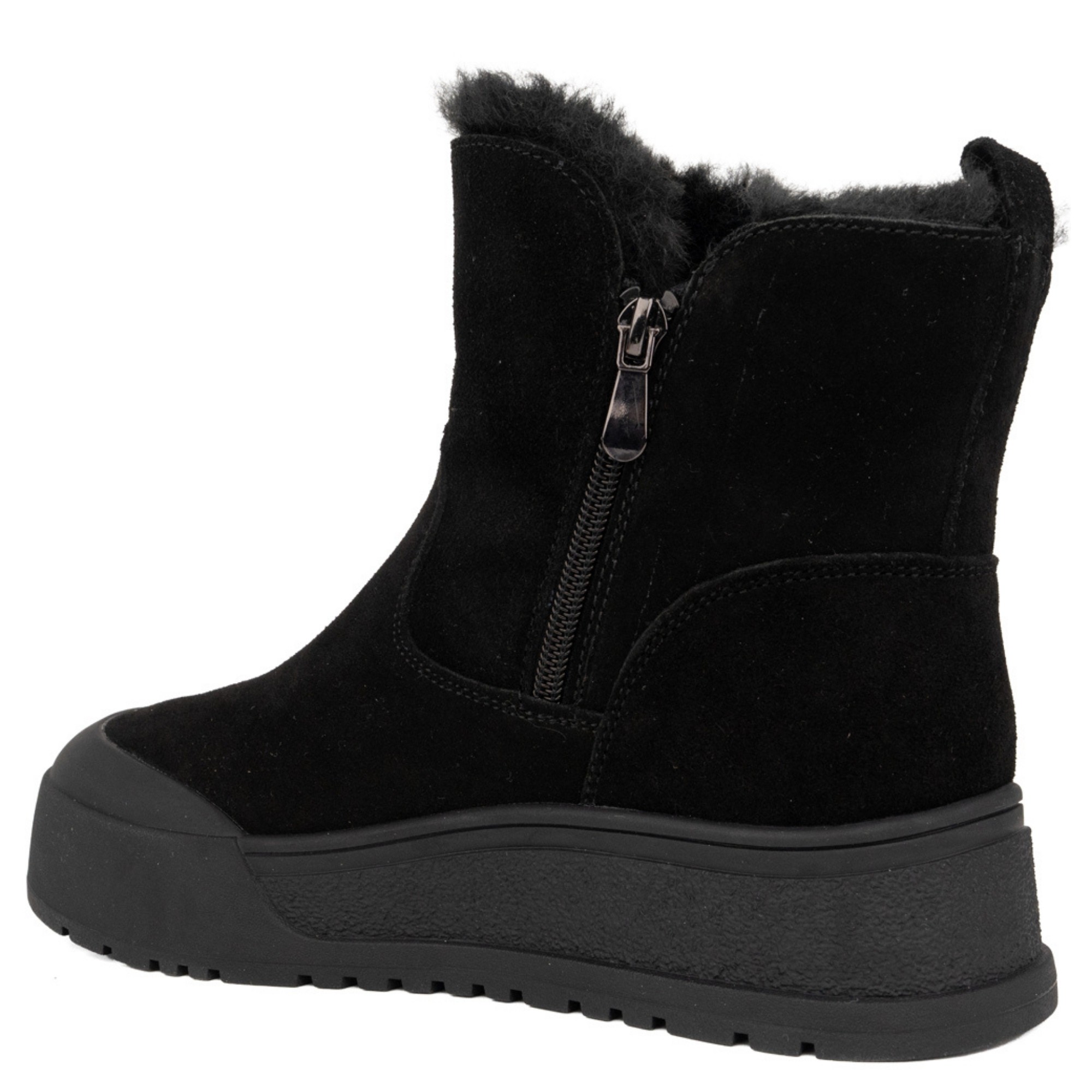 GRUNER SCHUHE Pašiltinti aulinukai moterims, Juoda, Wm booties 3