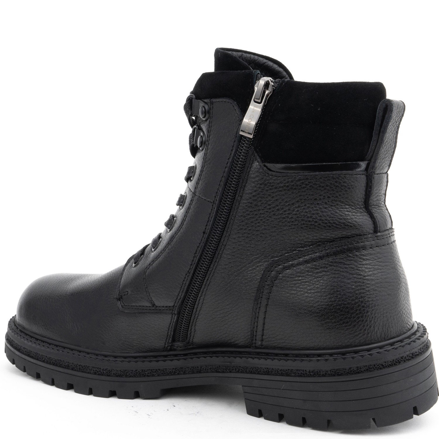 LA CONTE Aulinukai vyrams, Juoda, Booties 3