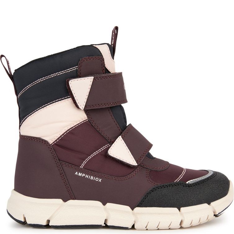 GEOX Aulinukai mergaitėms, Vyšninė, Flexyper booties 2