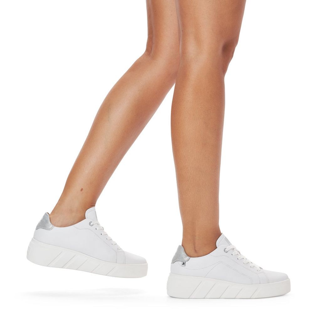 RIEKER Sportiniai bateliai moterims, Balta, SPORT SHOE 2