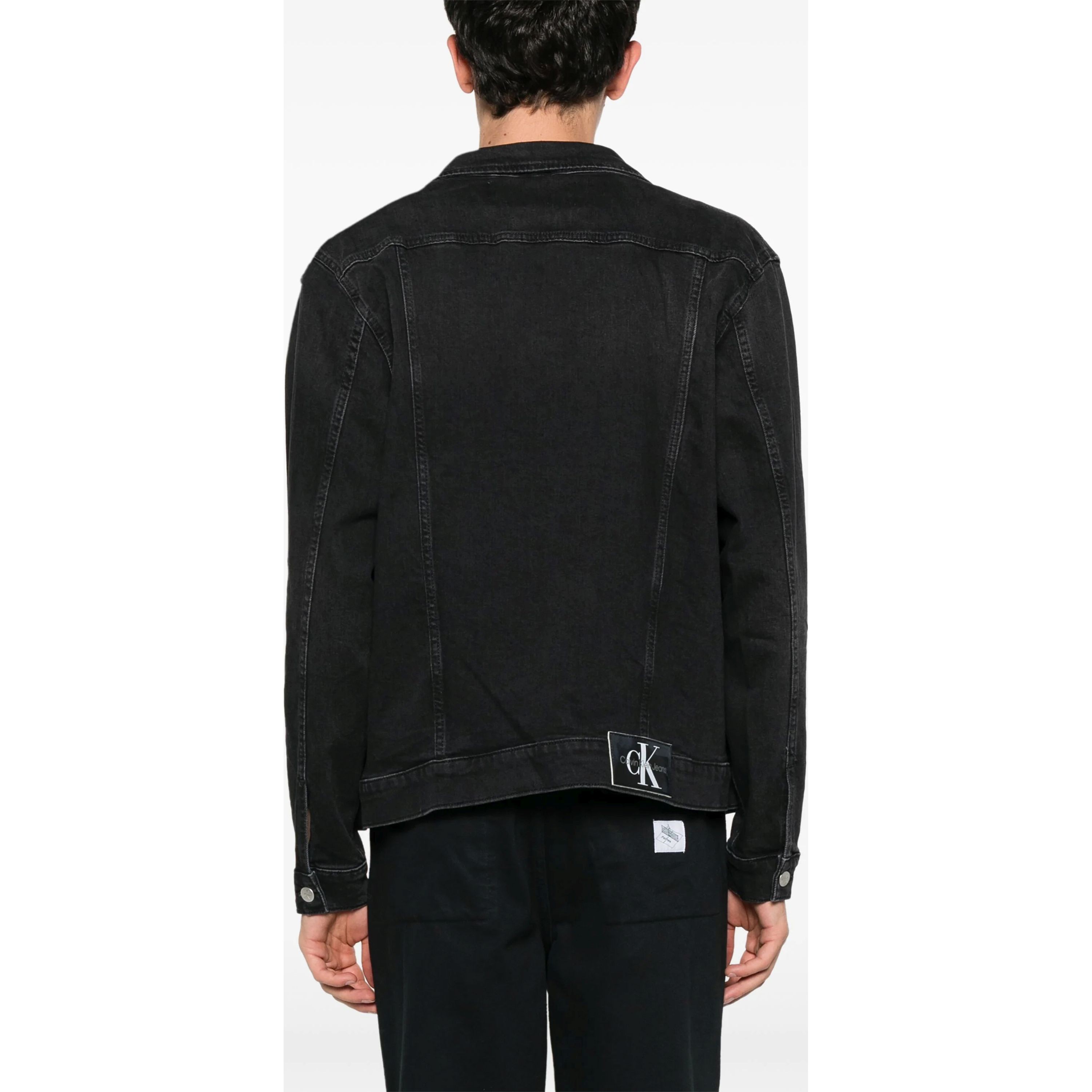 CALVIN KLEIN JEANS Džinsinis švarkas vyrams, Mėlyna, Trucker jacket 3