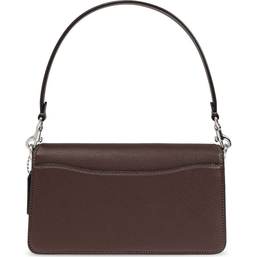 COACH Rankinė per petį moterims, Ruda, Leather tabby shoulder bag 26 2