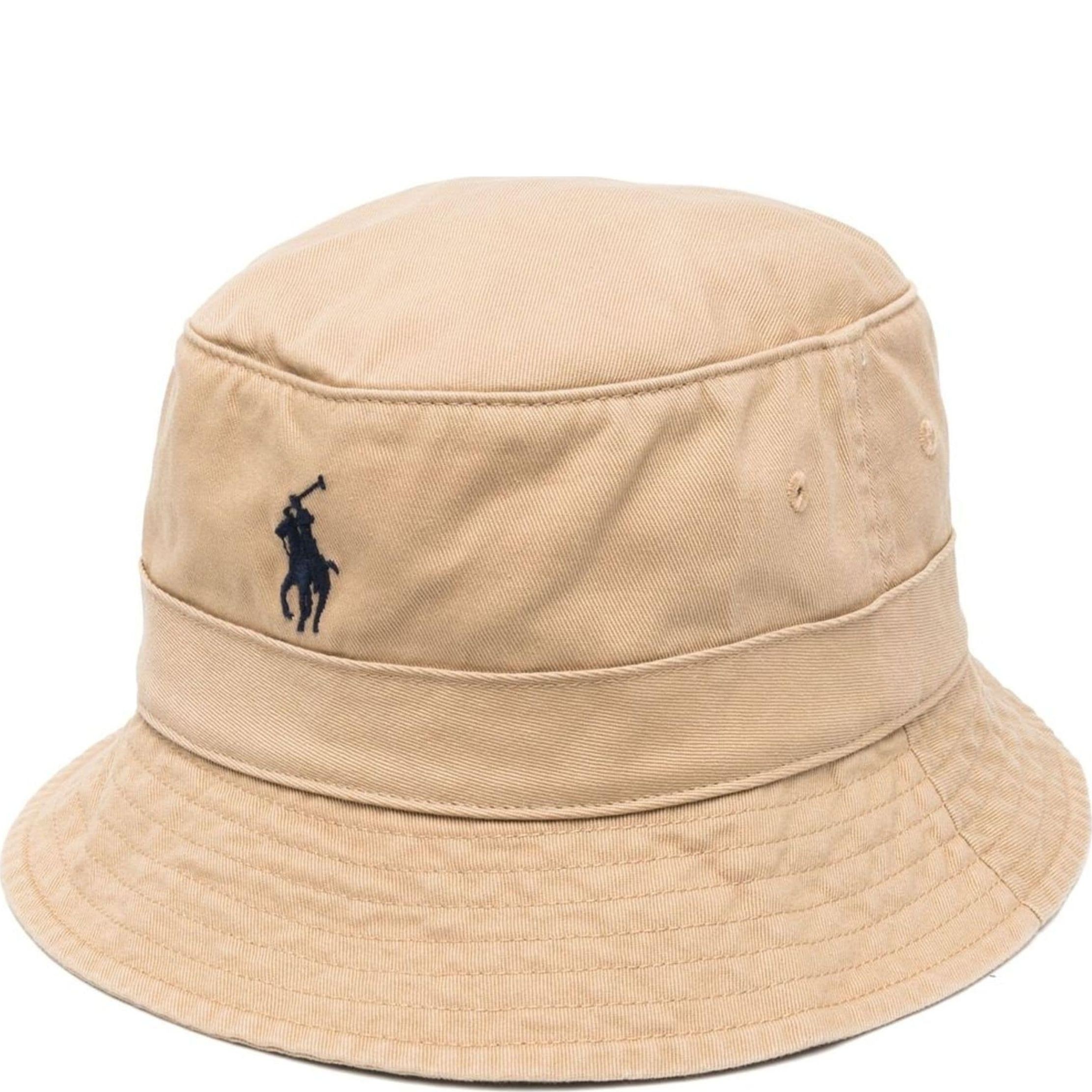 POLO RALPH LAUREN Skrybėlė vyrams, Smėlio, Loft bucket hat 1