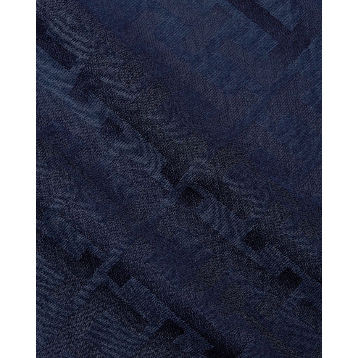 TOMMY HILFIGER Šalikas moterims, Mėlyna, Contemporary scarf mono 3