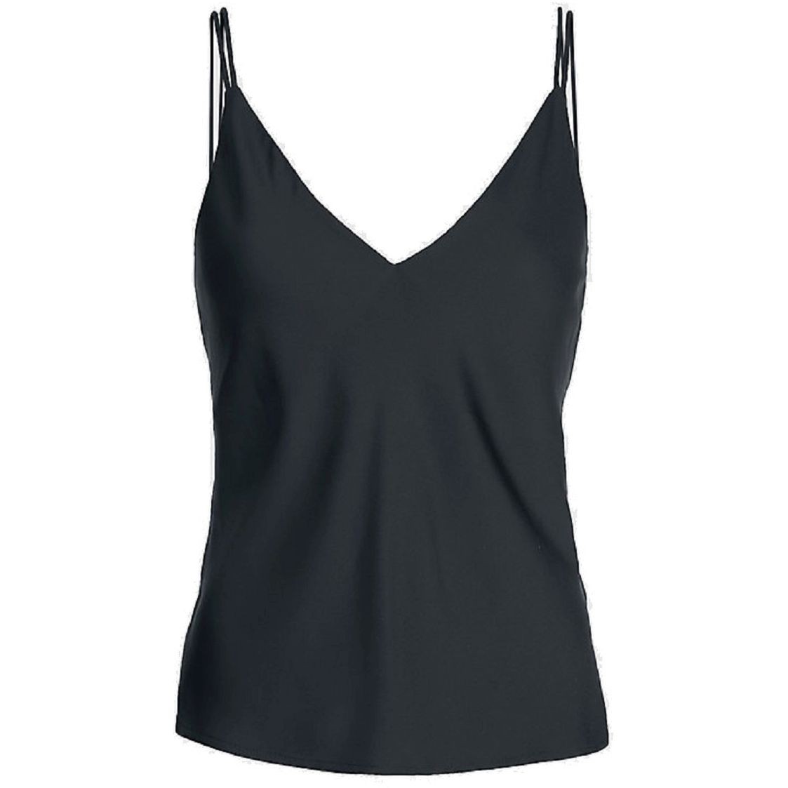 CALVIN KLEIN Palaidinės moterims, Juoda, Recycled cdc cami top 1