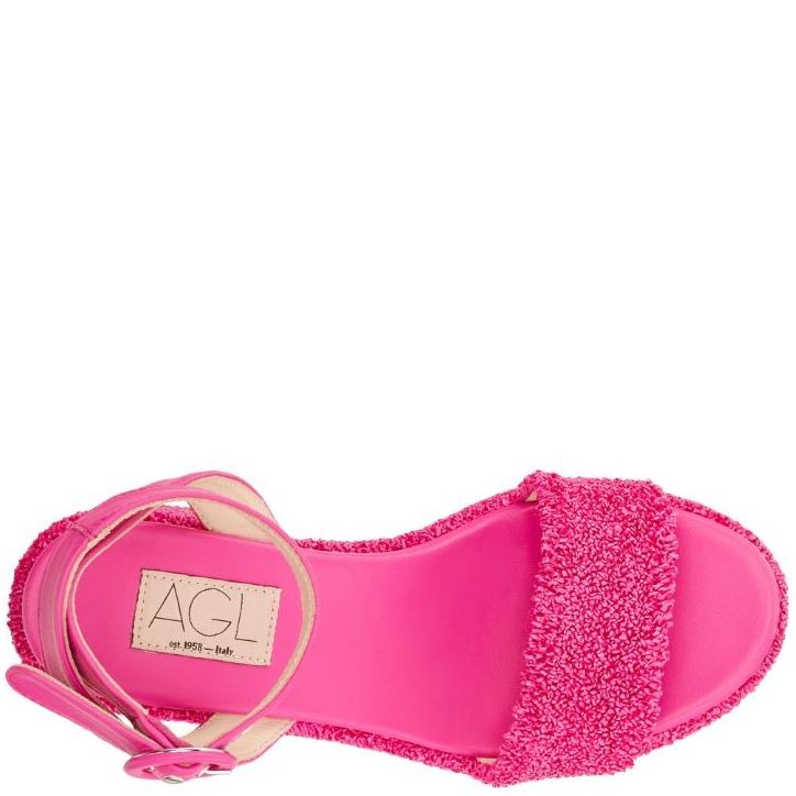 AGL Basutės moterims, Rožinė, Sista zebry sandals 4