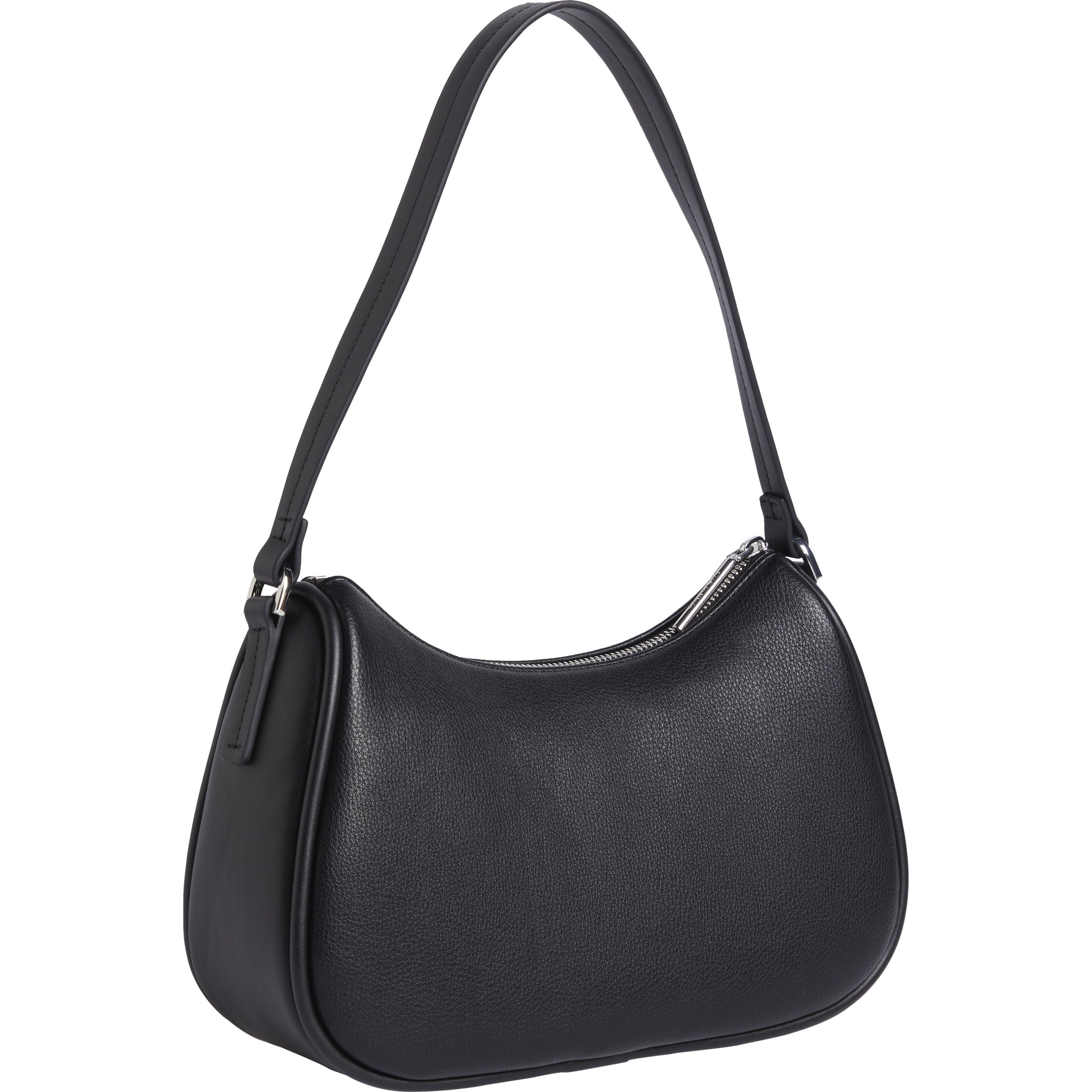 CALVIN KLEIN Rankinė per petį moterims, Juoda, Refine shoulder bag 2