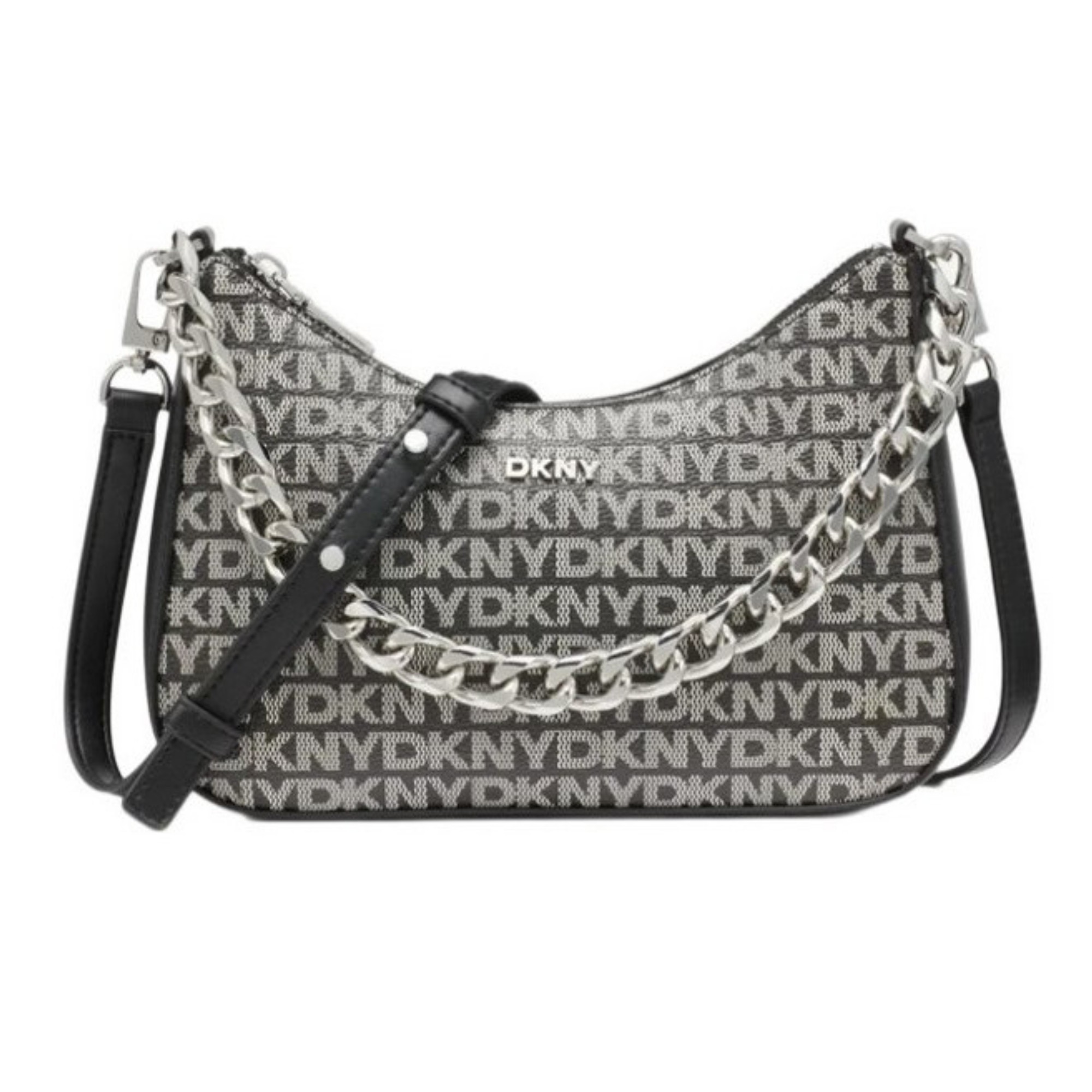 DKNY Rankinė per petį moterims, Juoda, Jenna demi crossbody 3