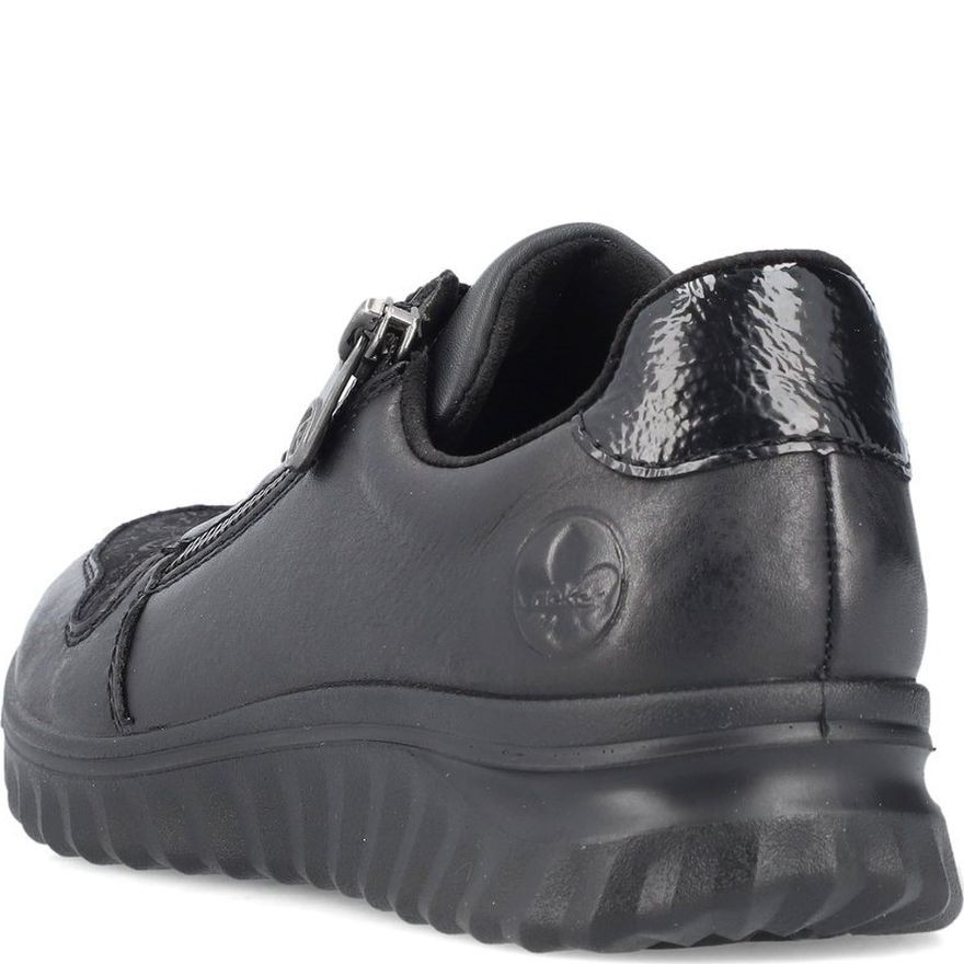 RIEKER Laisvalaikio bateliai moterims, Juoda, Ladies shoes 4