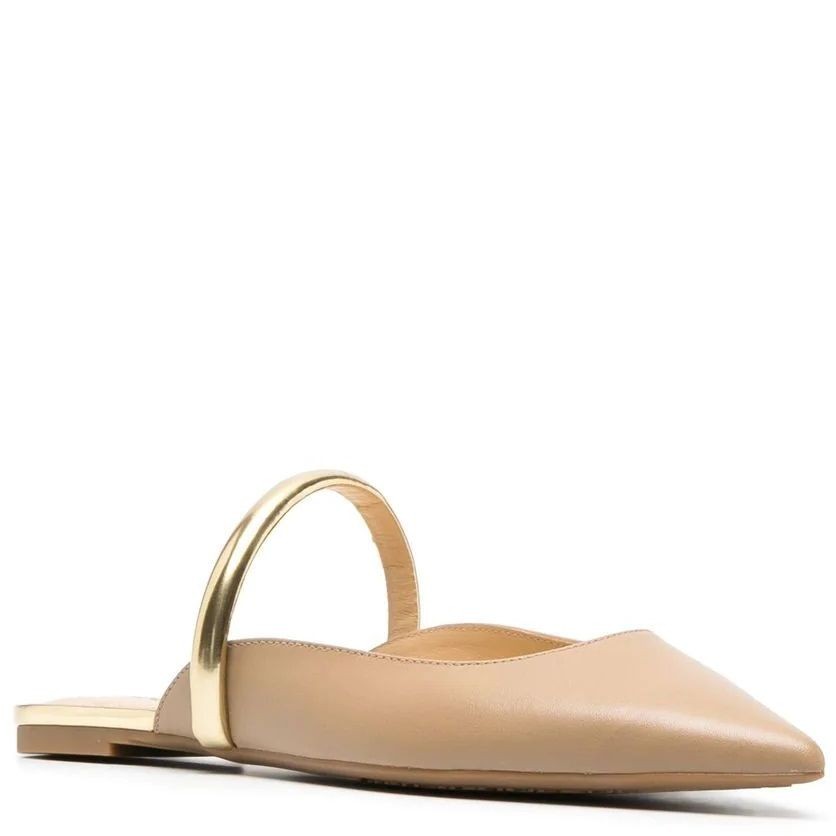 MICHAEL KORS Klumpės moterims, Ruda, Jessa flex flat mule 1
