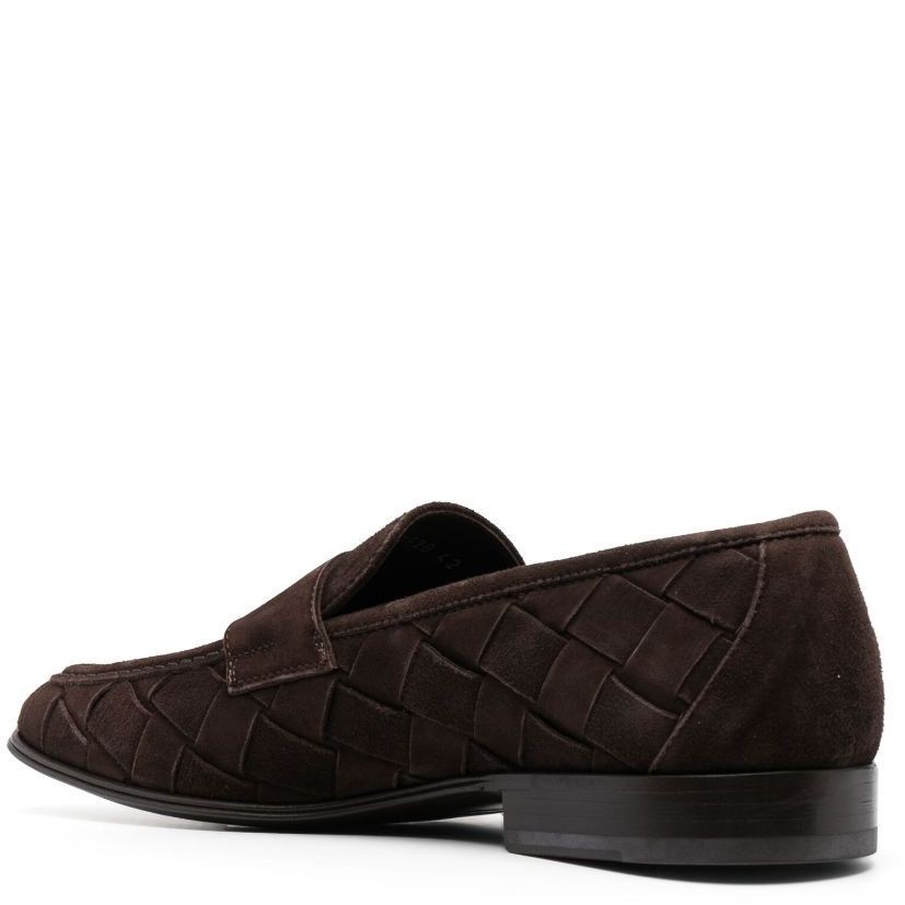 ROBERTO CAVALLI Loaferiai vyrams, Ruda, Loafers 3