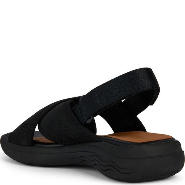 GEOX Basutės moterims, Juoda, Spherica ec5 sandals 3