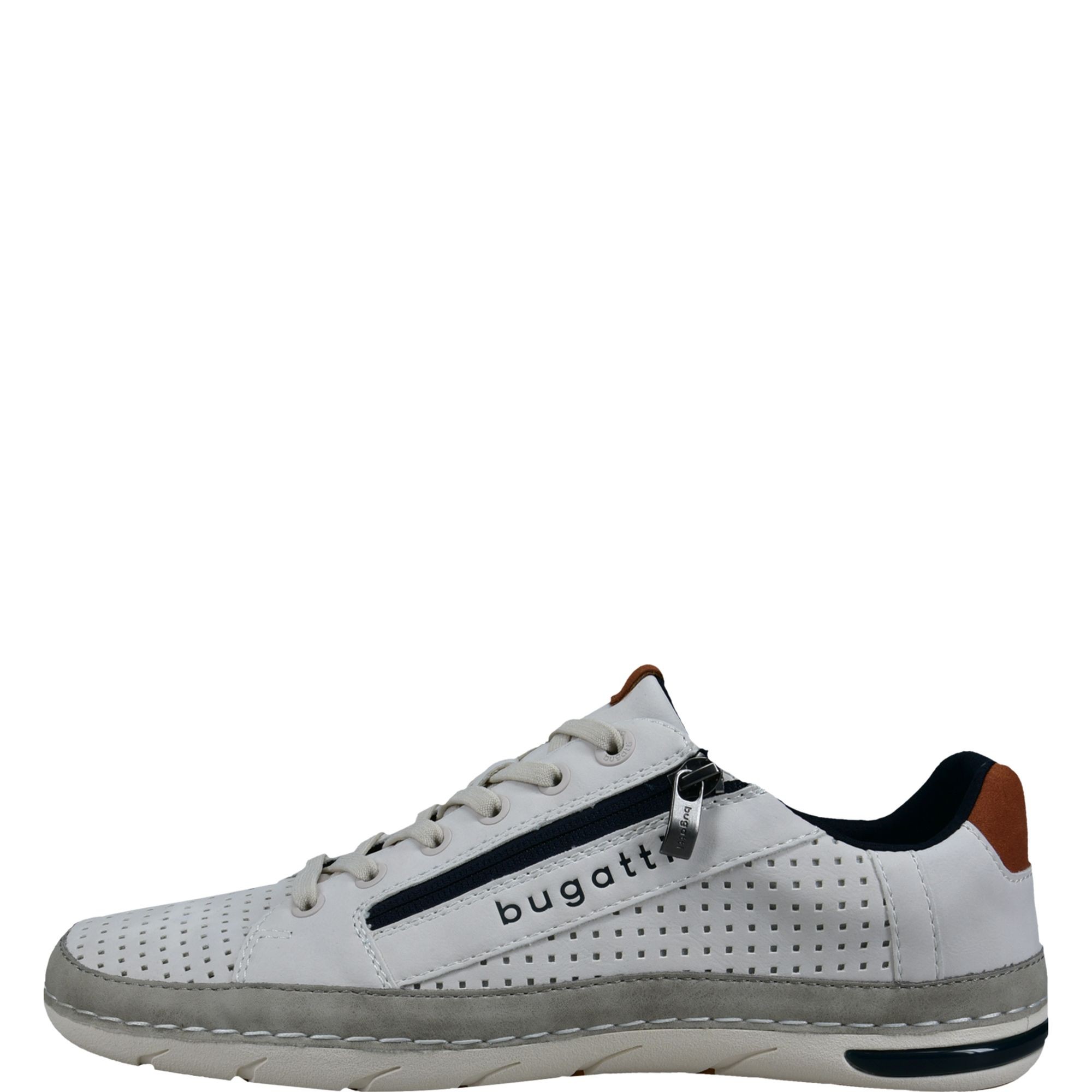 BUGATTI Laisvalaikio bateliai vyrams, Balta, Leisure 2