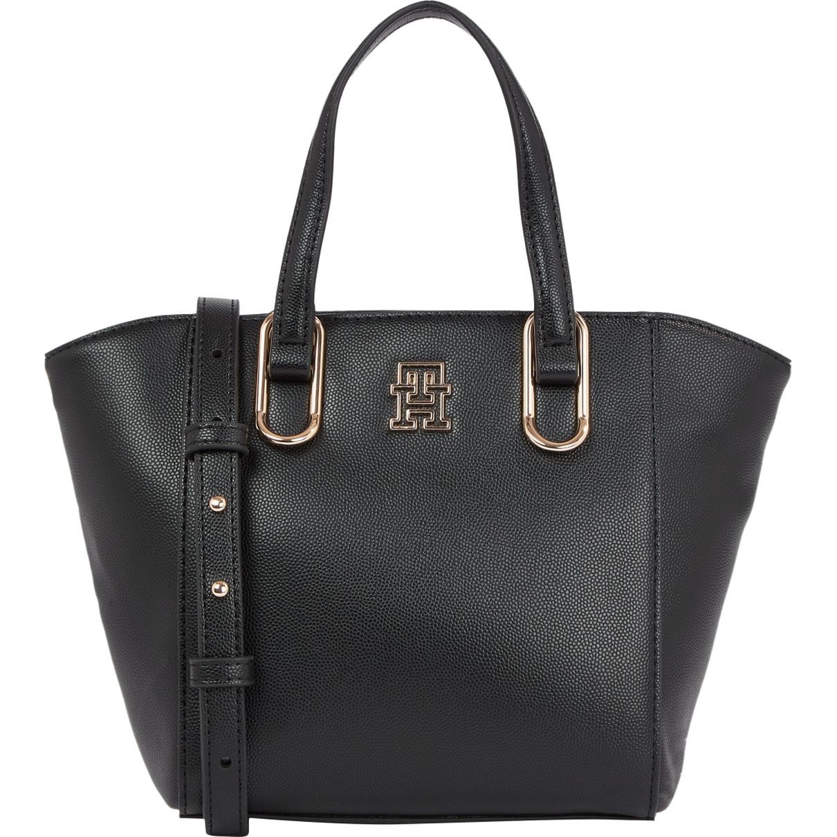 TOMMY HILFIGER Rankinė per petį moterims, Juoda, Timeless med tote 1