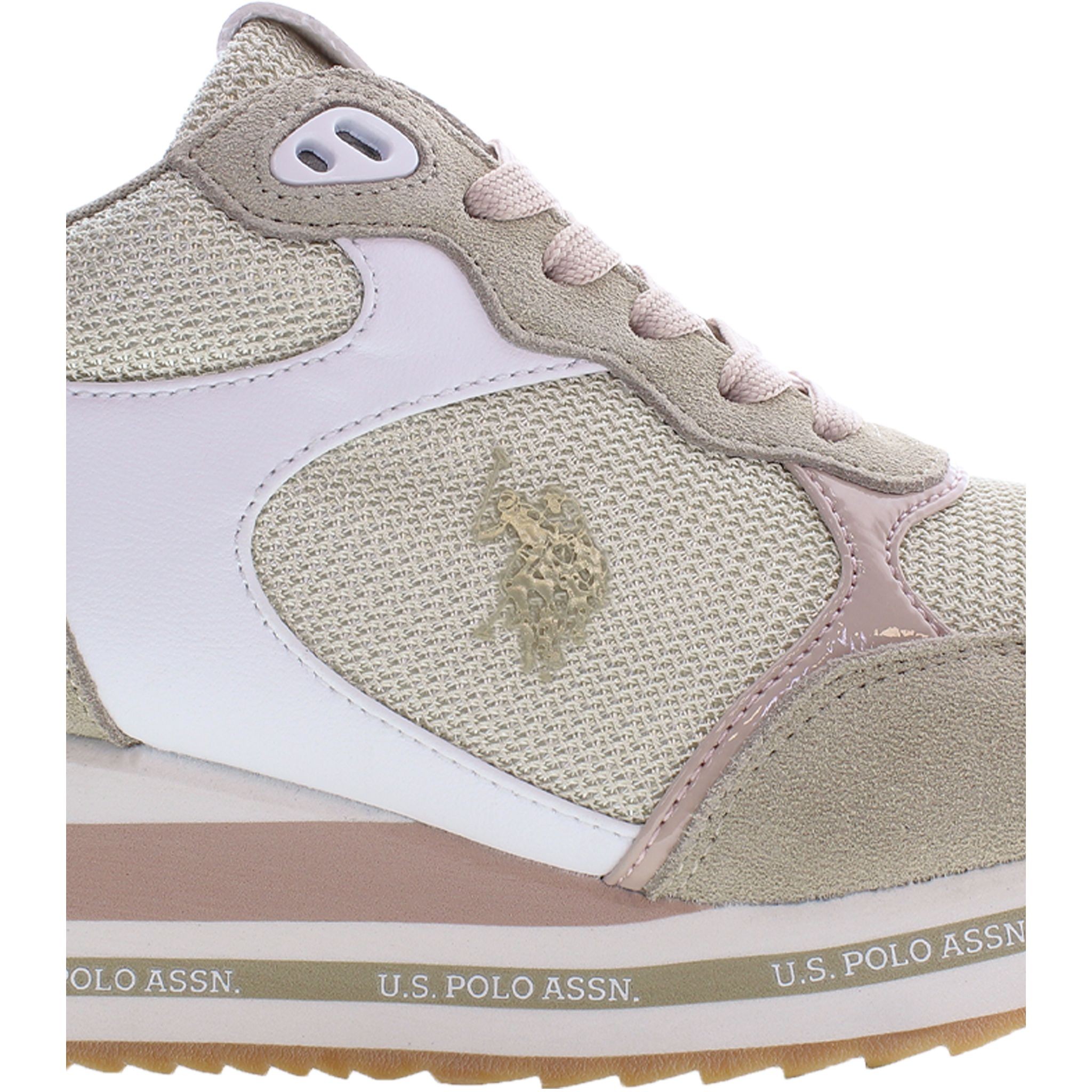 U.S.POLO Sportiniai bateliai moterims, Smėlio, SPORT SHOE 6