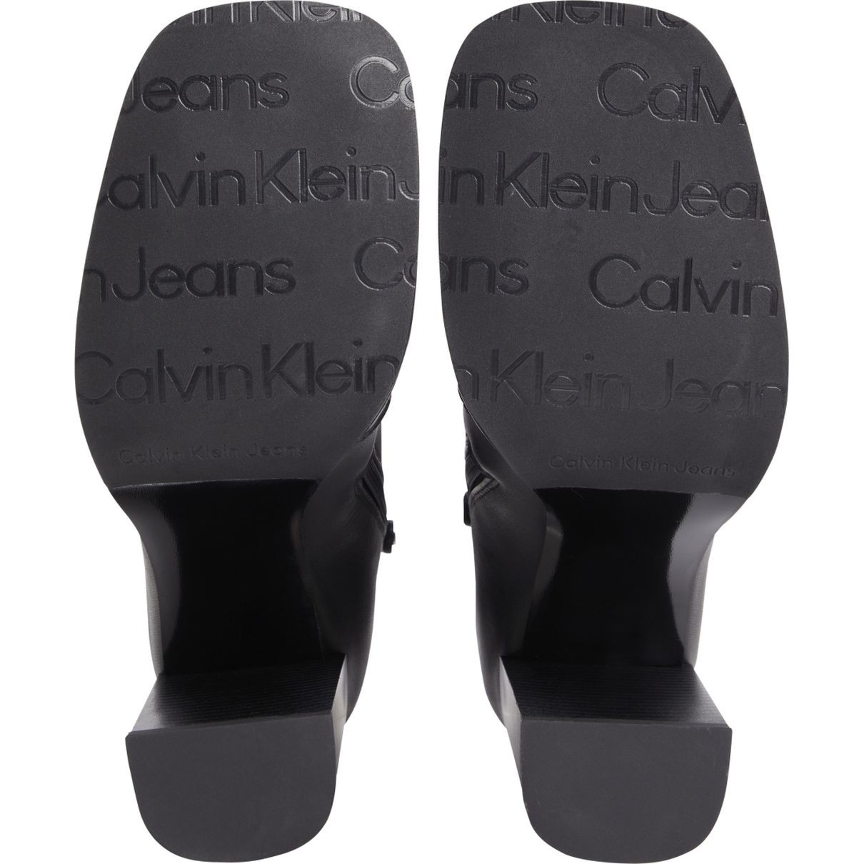 CALVIN KLEIN JEANS Aulinukai moterims, Juoda, Heel zip boot 5