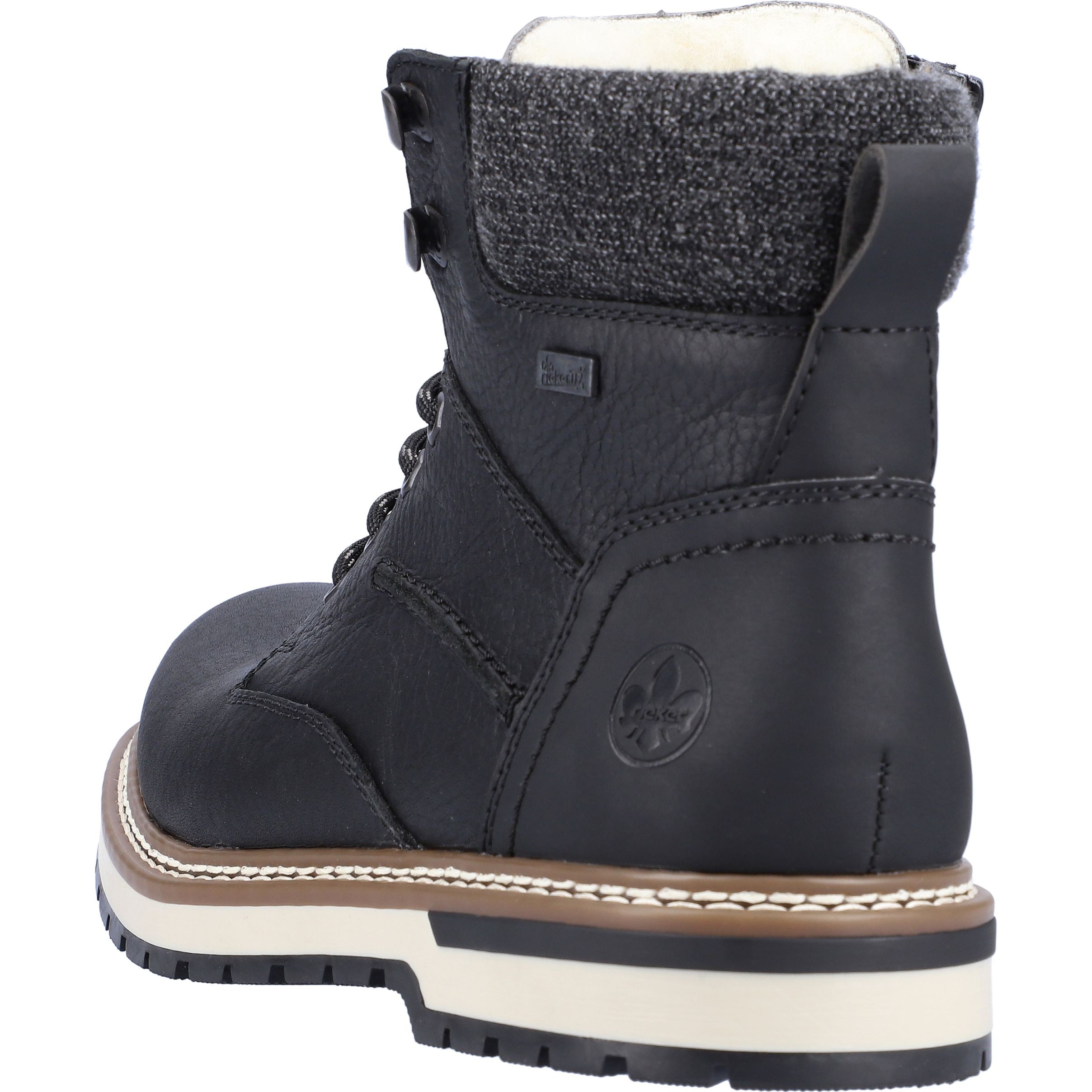 RIEKER Aulinukai vyrams, Juoda, Men's boots 6