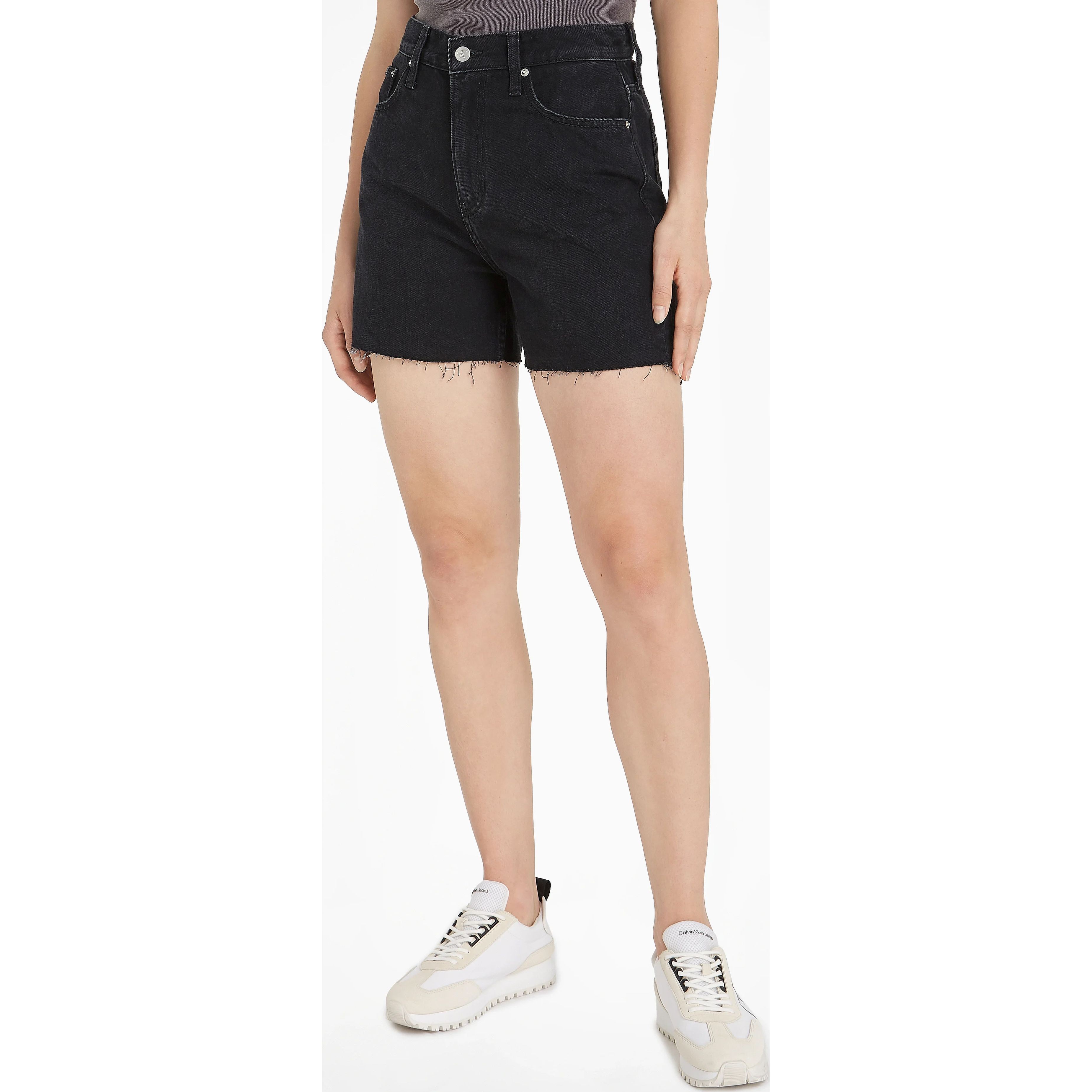 CALVIN KLEIN JEANS Šortai moterims, Mėlyna, 5 pocket shorts 2