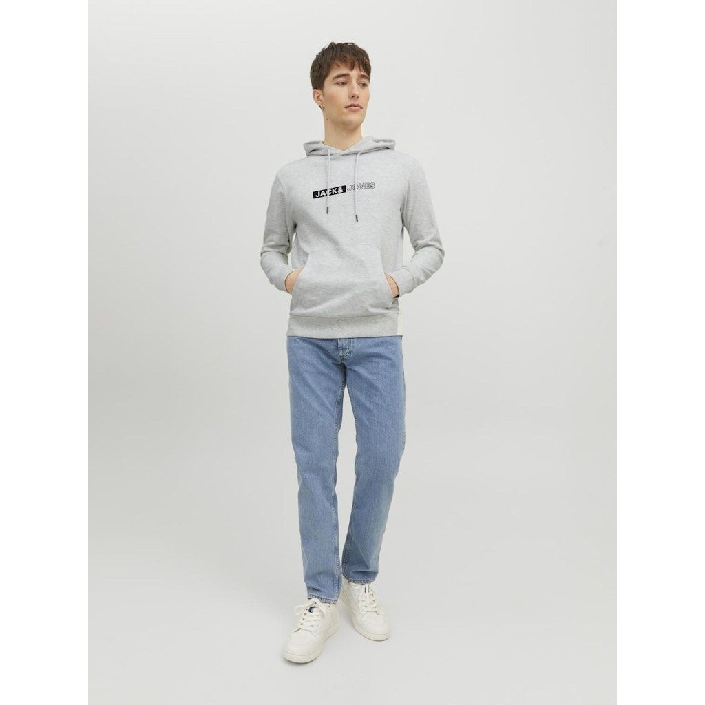 JACK & JONES Sportinis nertinis vyrams, Balta, JJNEO SWEAT HOO 4