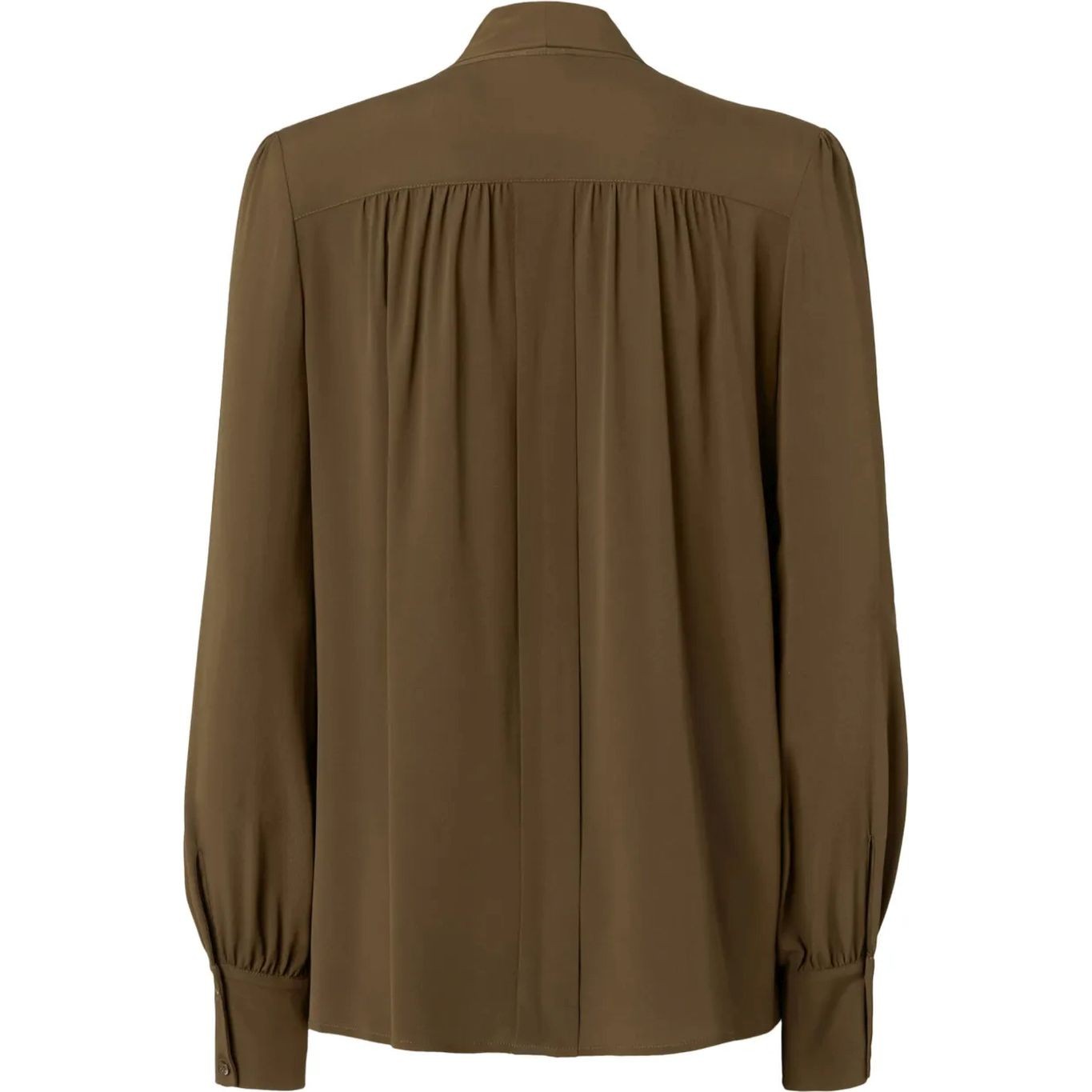 PINKO Marškiniai ilgomis rankovėmis moterims, Žalia, Cassaforte shirt 2