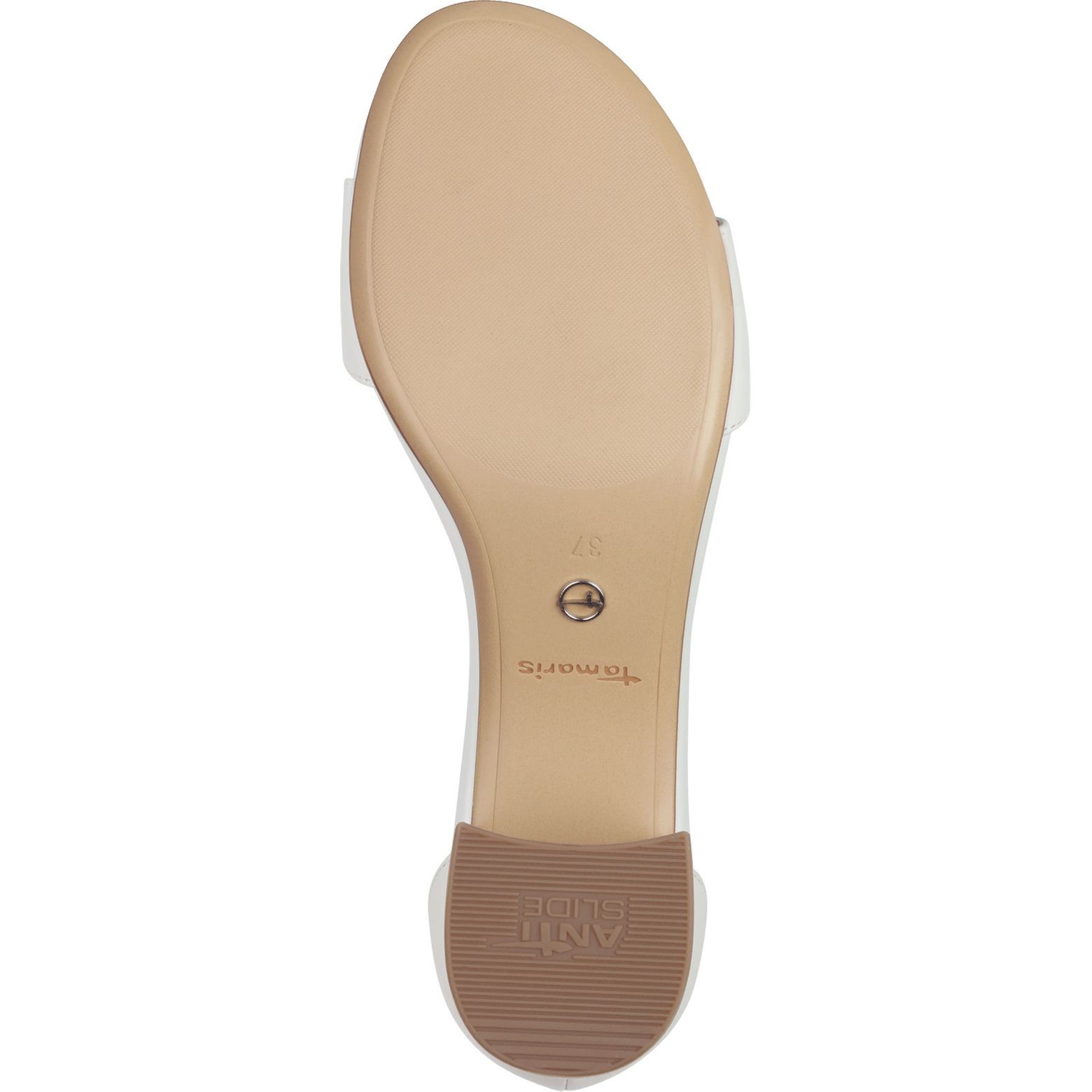 TAMARIS Basutės moterims, Balta, Sandal heel 5