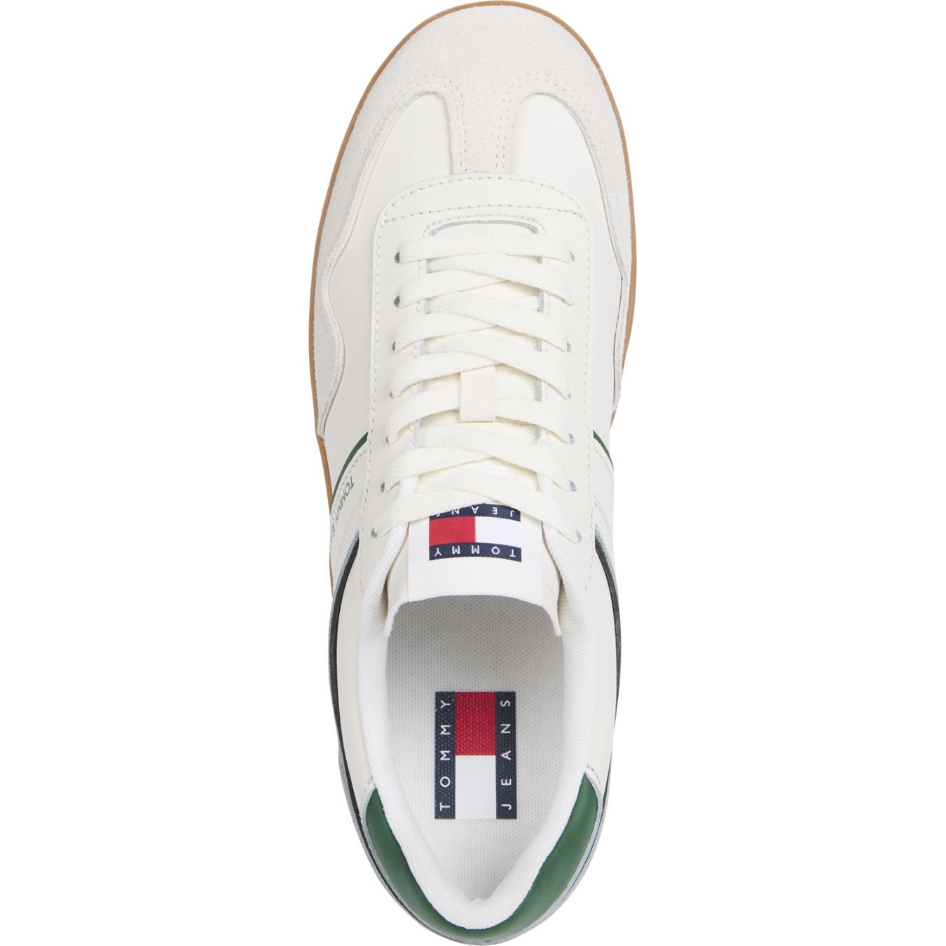 TOMMY JEANS Laisvalaikio bateliai vyrams, Smėlio, The greenwich sneaker 6